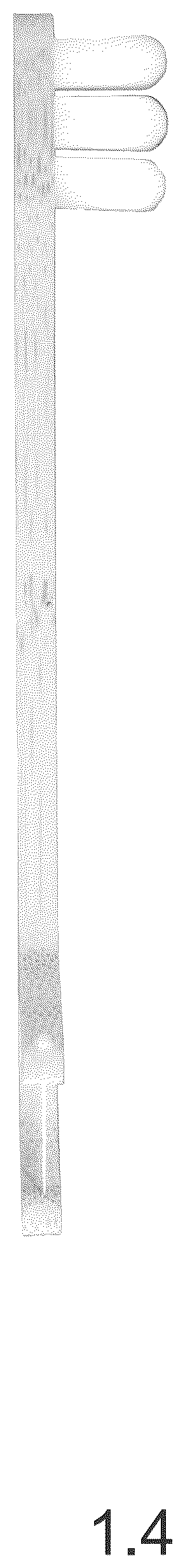 Patent USD1078284 Figure 4 – Tooth cleaner