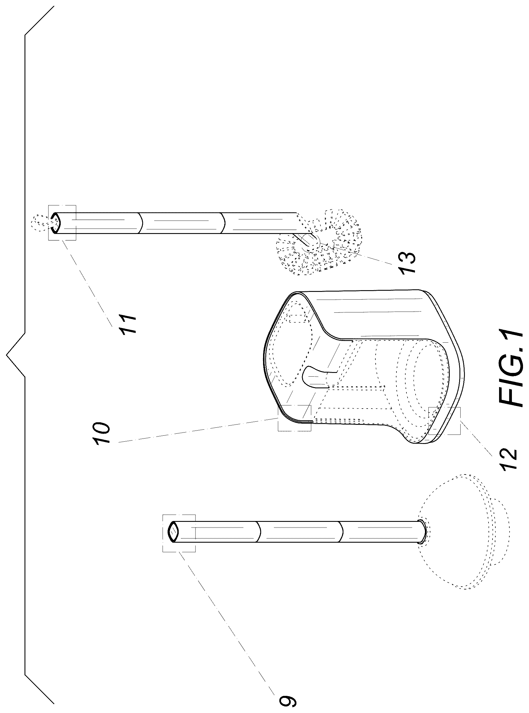 Patent USD1078286 — Toilet brush and holder set — Figure 1