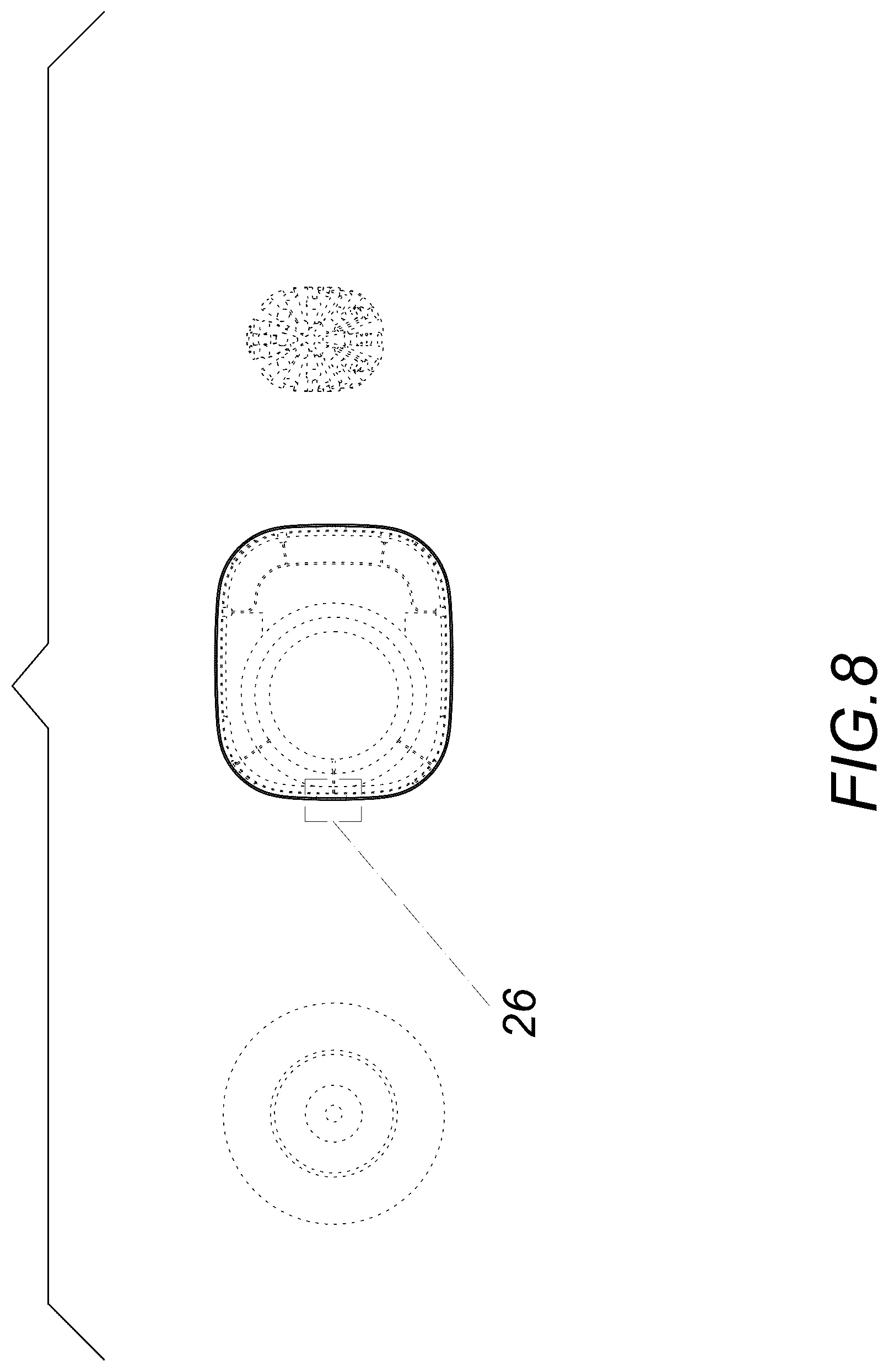 Patent USD1078286 Figure 8 – Toilet brush and holder set