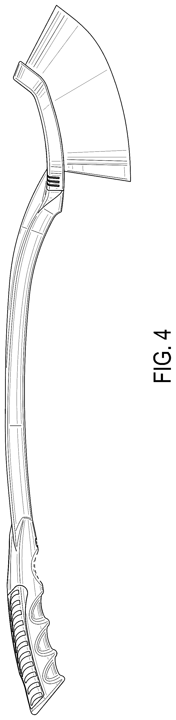 Patent USD1078289 Figure 3 – Cleaning brush