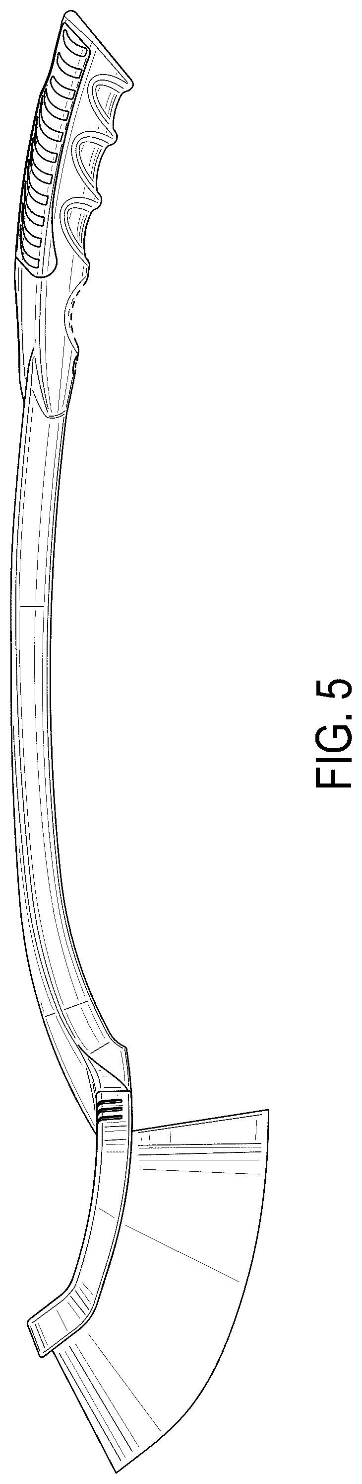 Patent USD1078289 Figure 4 – Cleaning brush