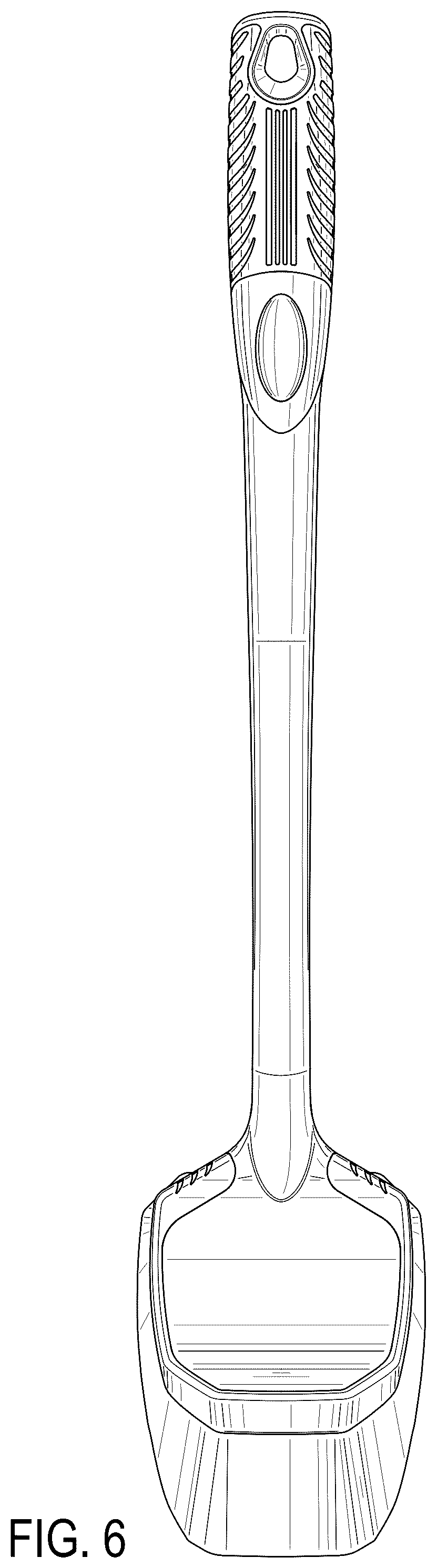 Patent USD1078289 Figure 5 – Cleaning brush