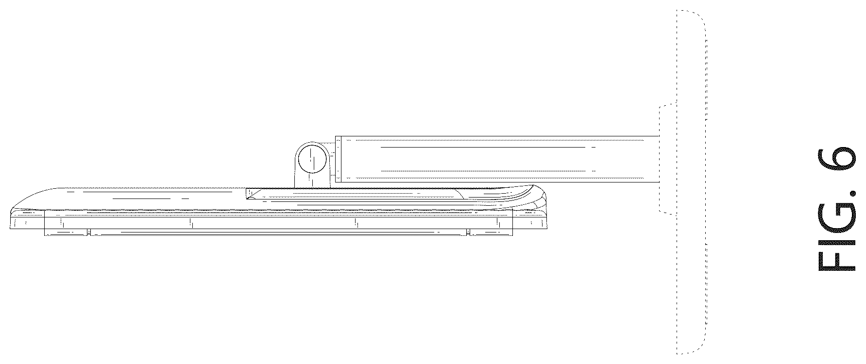 Patent USD1078293 Figure 6 – Vanity mirror
