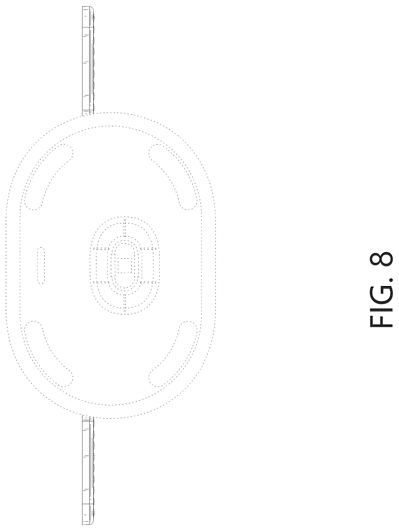 Patent USD1078293 Figure 8 – Vanity mirror