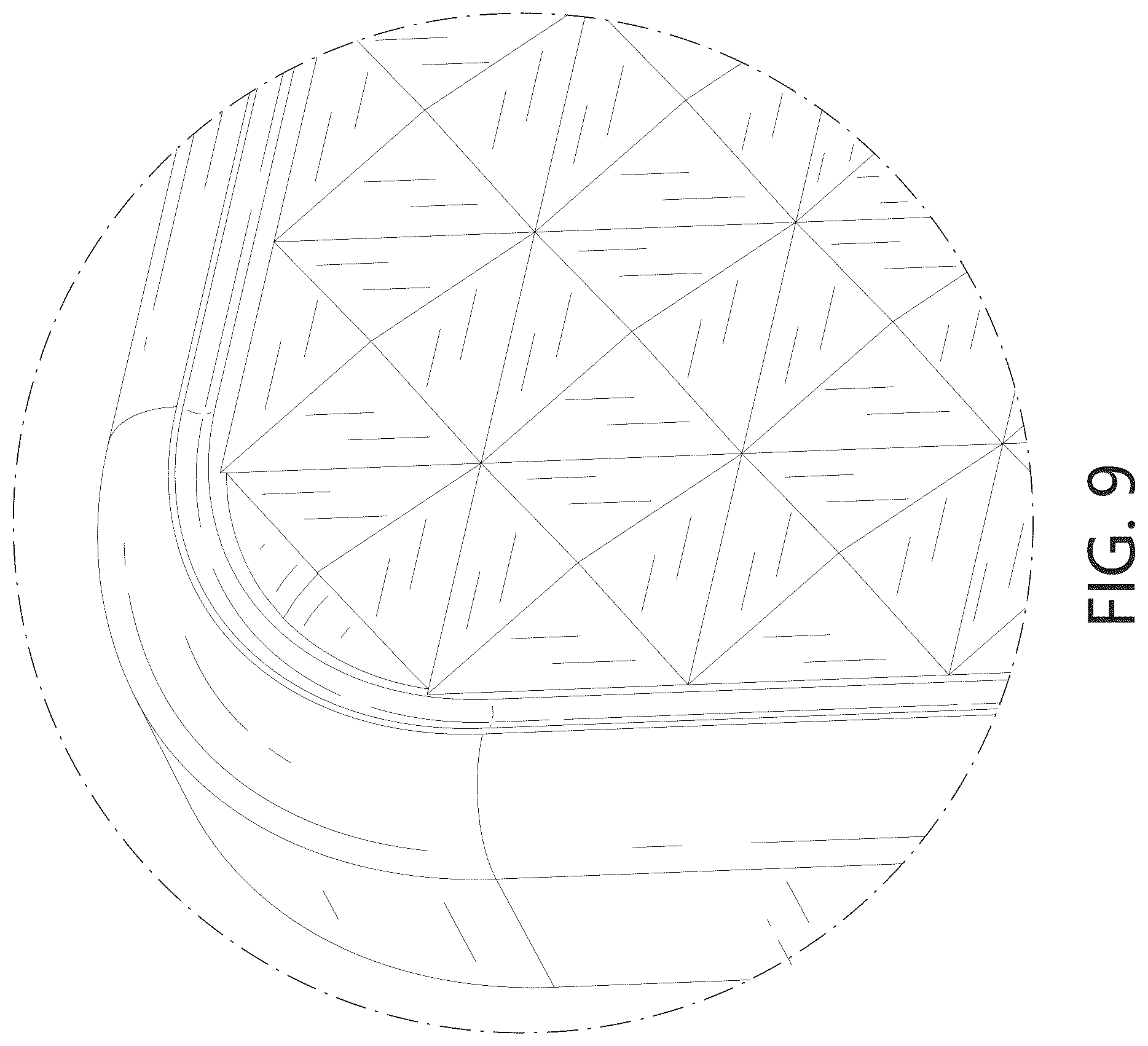 Patent USD1078293 Figure 9 – Vanity mirror