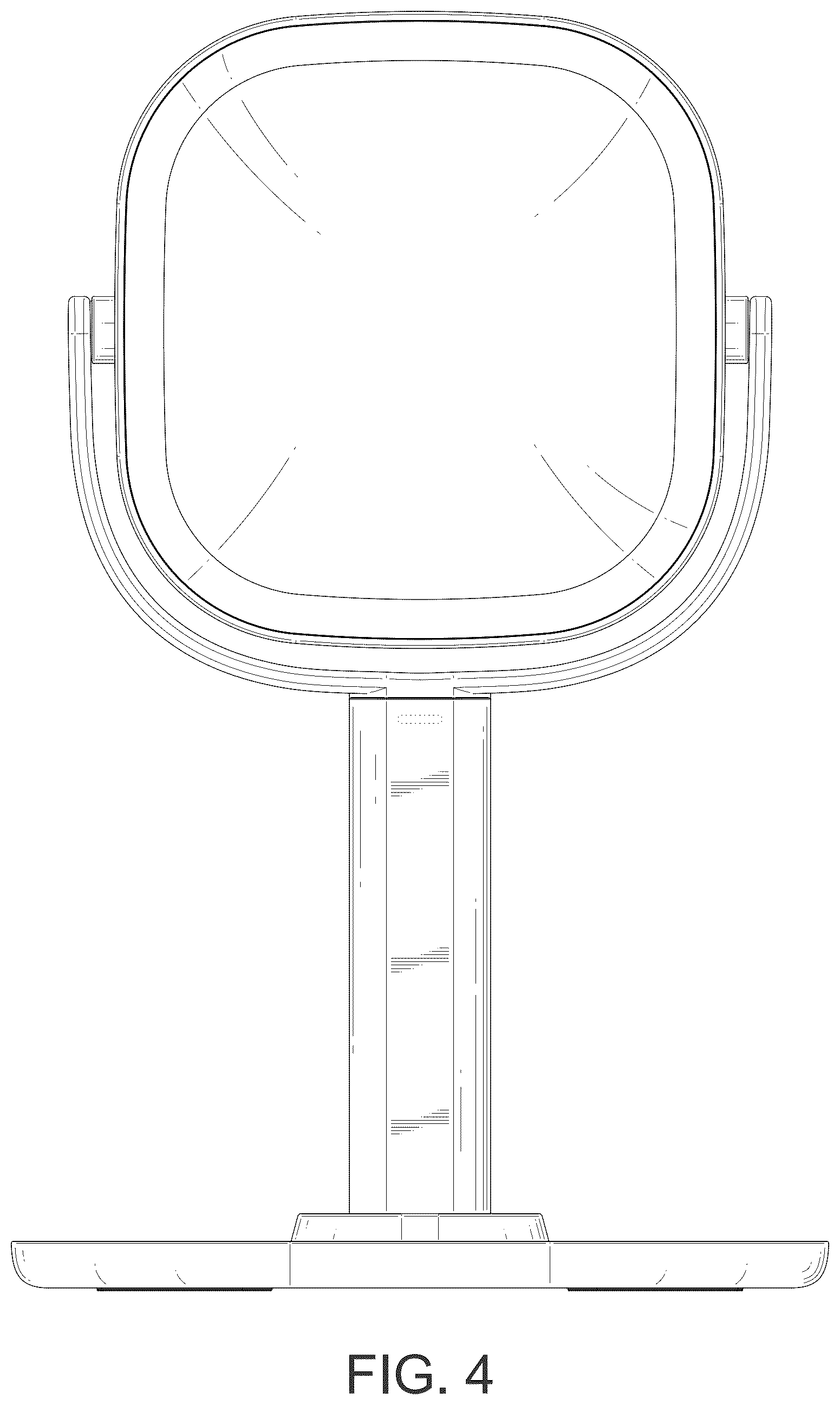 Patent USD1078294 Figure 4 – Vanity mirror