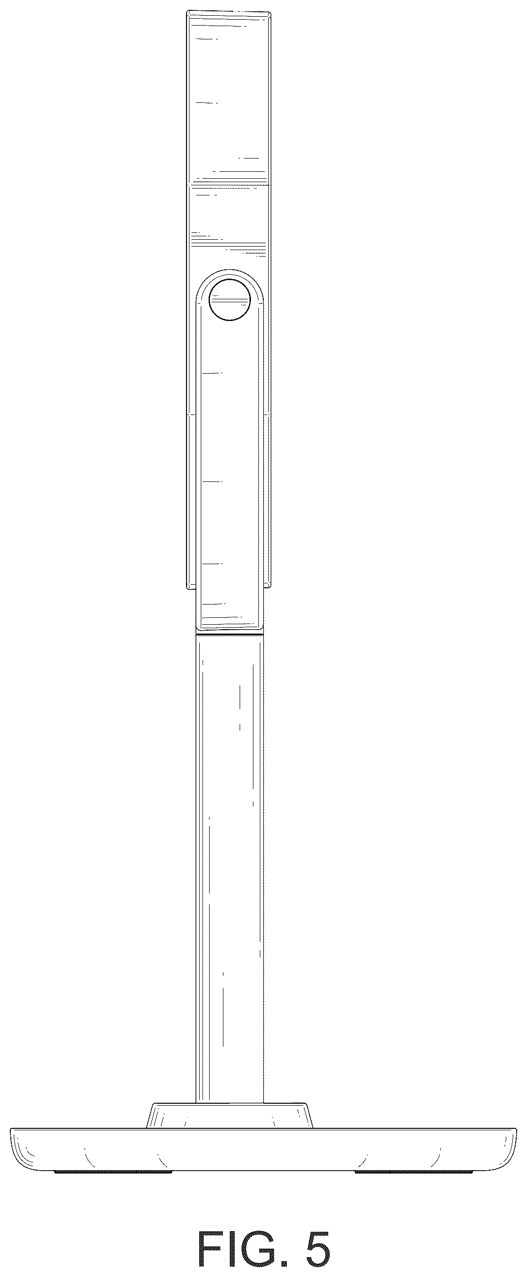 Patent USD1078294 Figure 5 – Vanity mirror