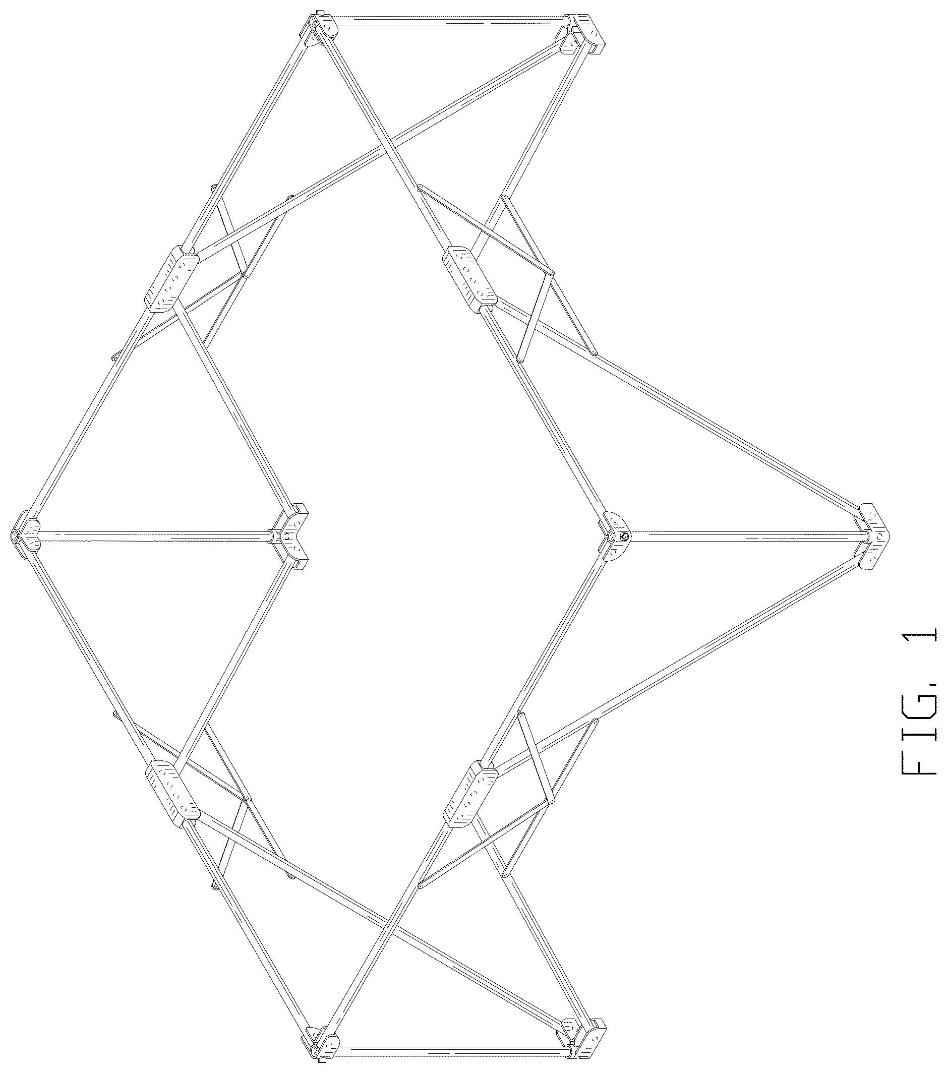 Patent USD1078298 Figure 1 – Folding playpen
