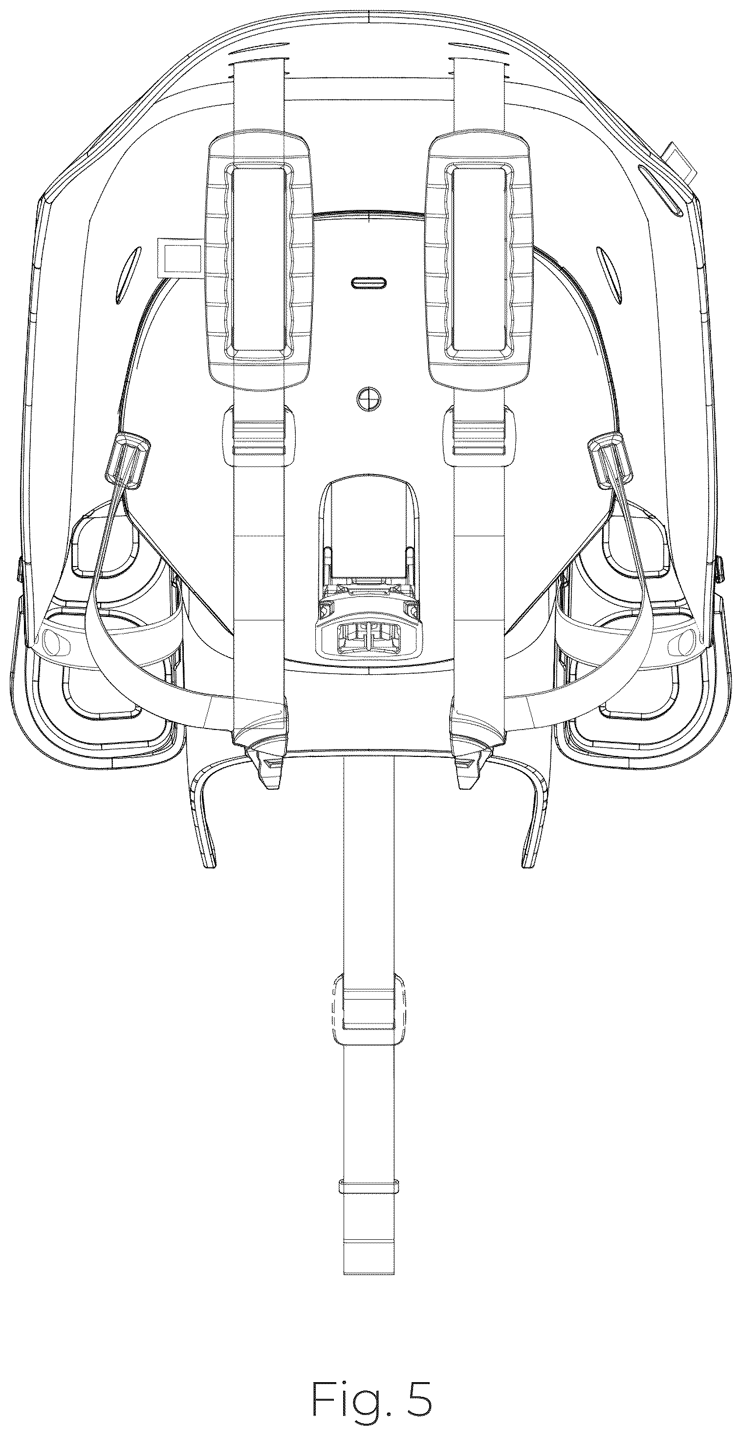 Patent USD1078301 Figure 5 – Children's seat