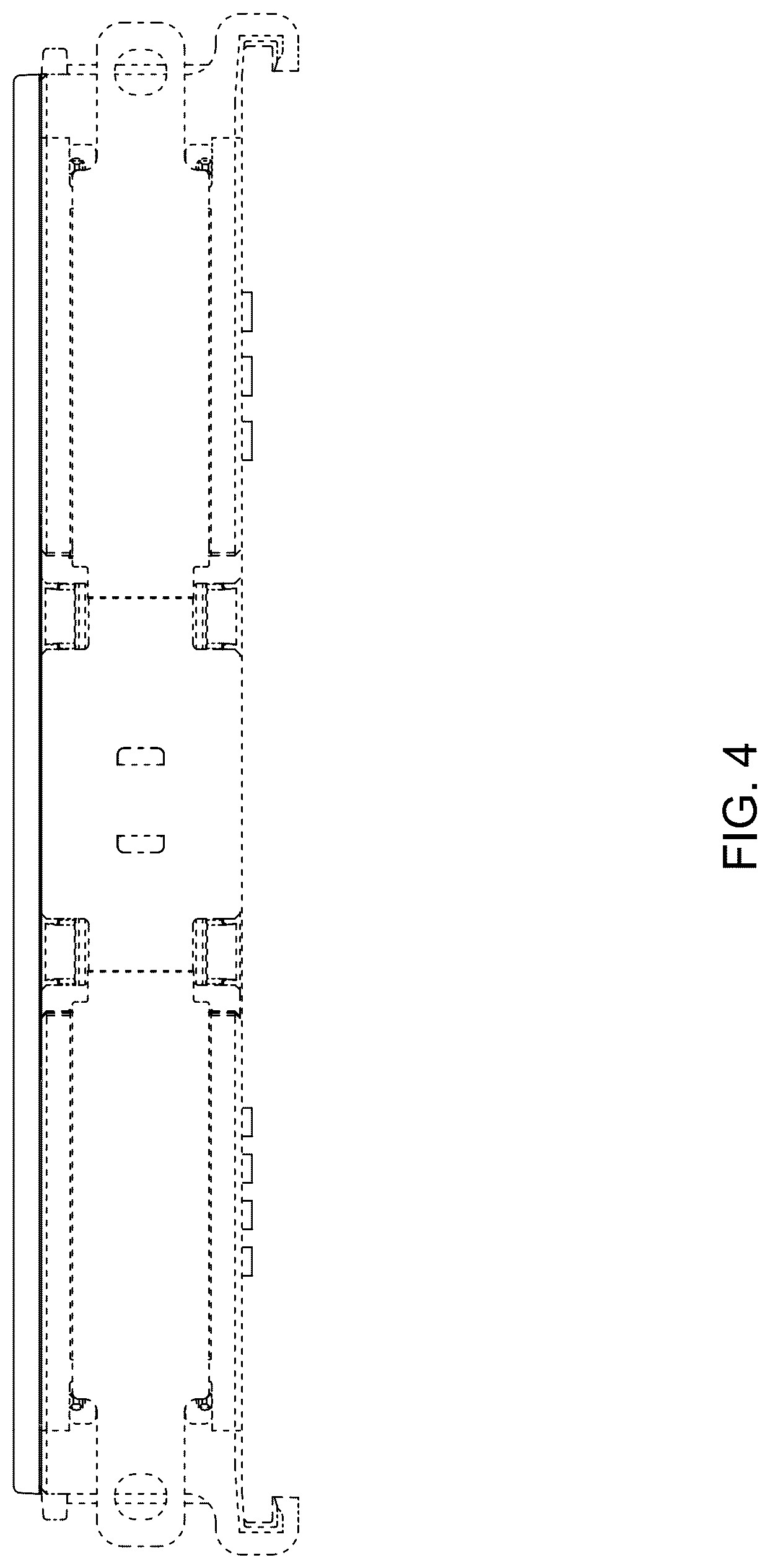 Patent USD1078308 Figure 4 – I/O adaptor module for use with a building controller