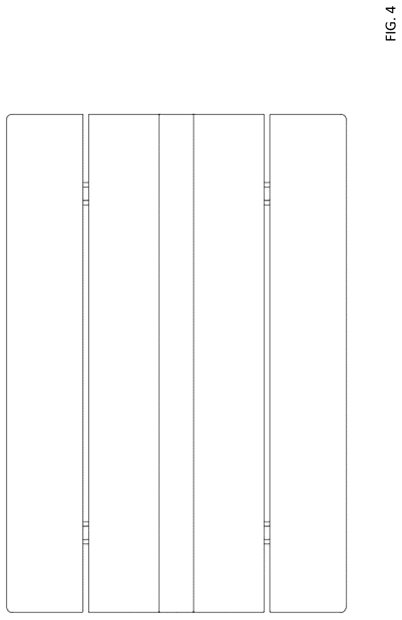 Patent USD1078311 Figure 4 – Bench