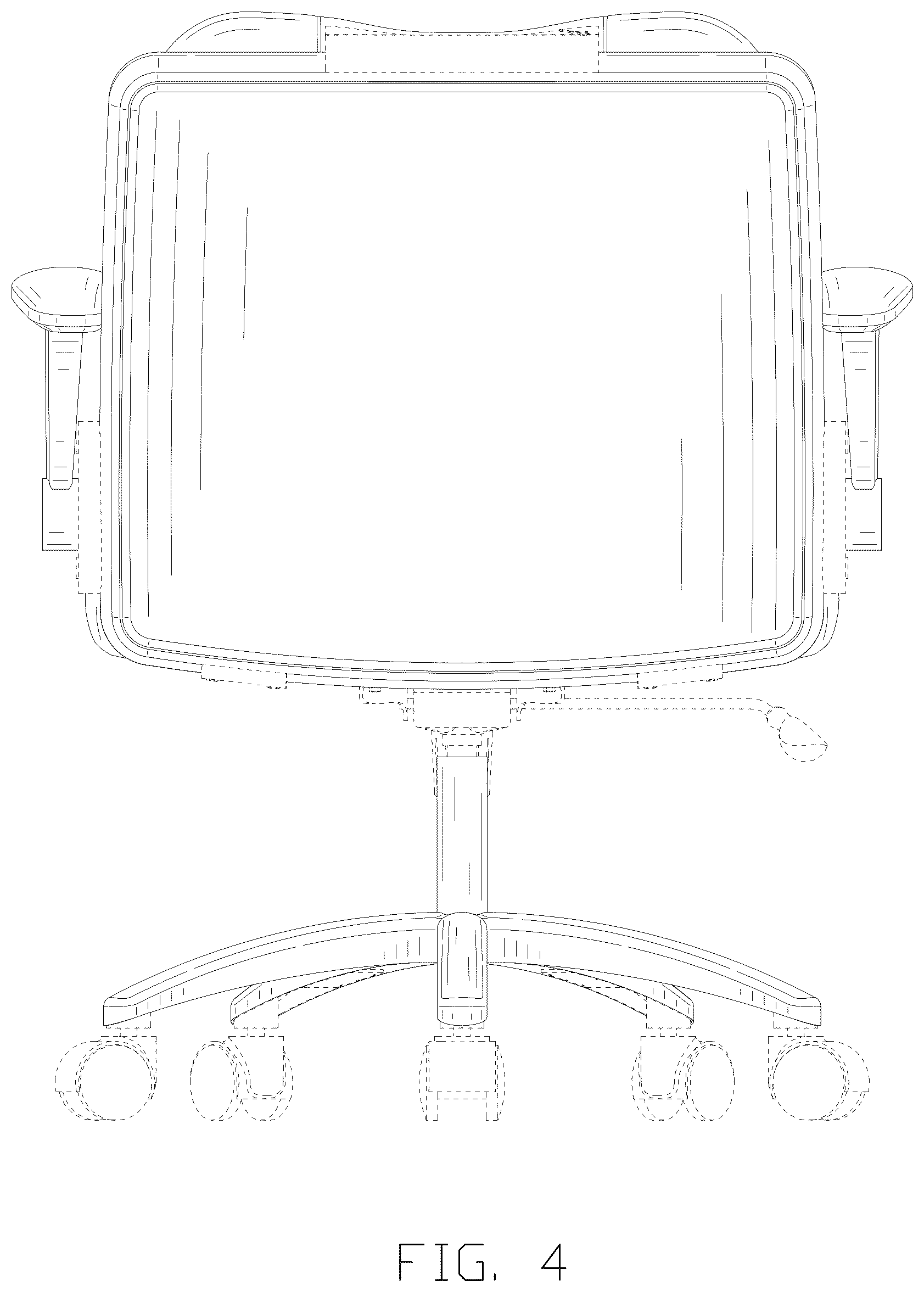 Patent USD1078314 Figure 4 – Armchair