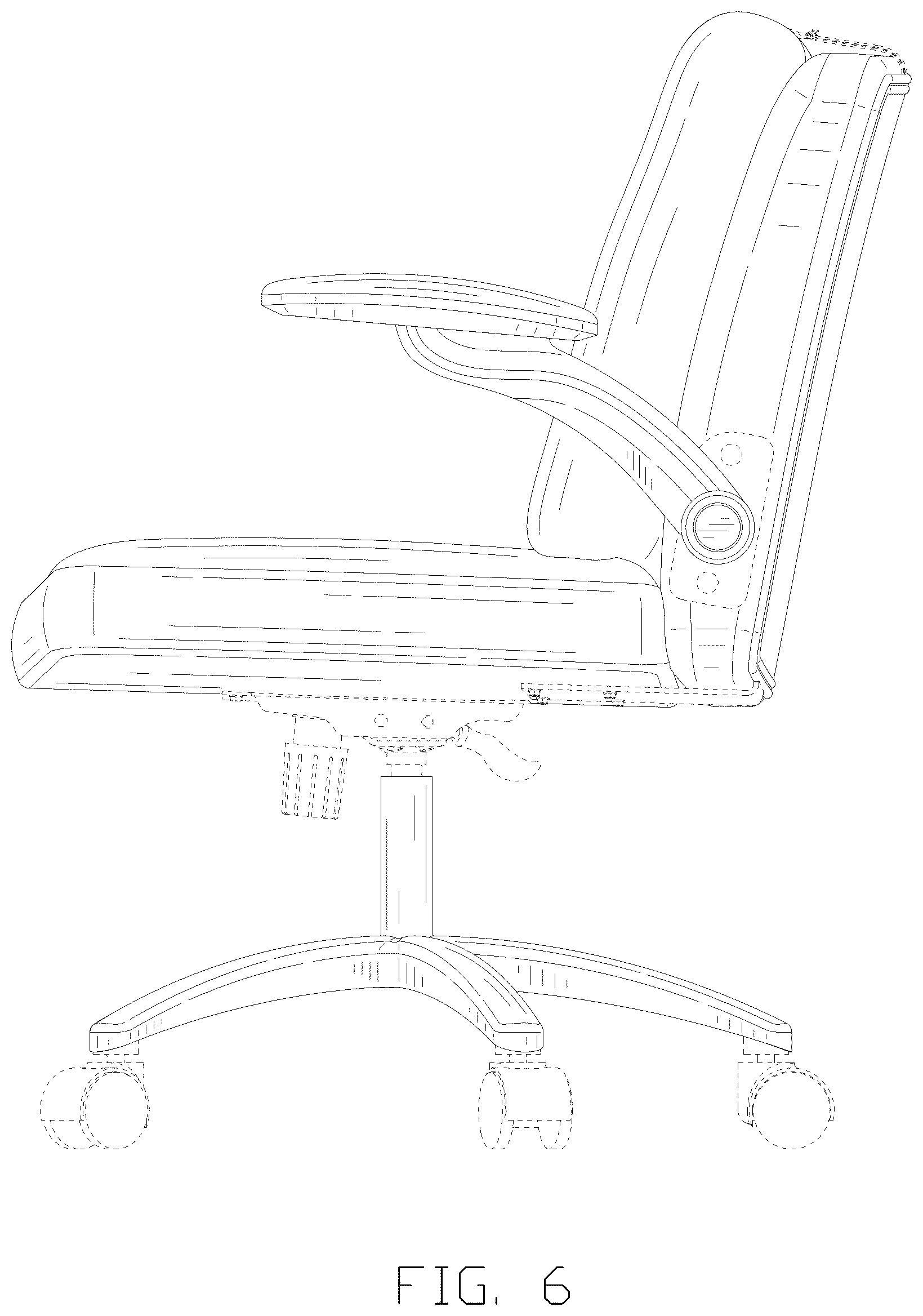 Patent USD1078314 Figure 6 – Armchair