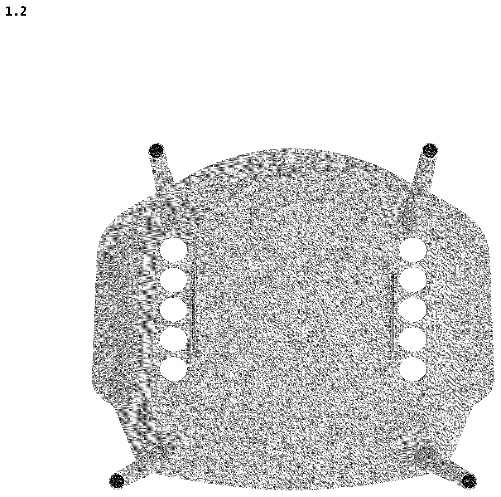 Patent USD1078319 Figure 2 – Chair with armrests