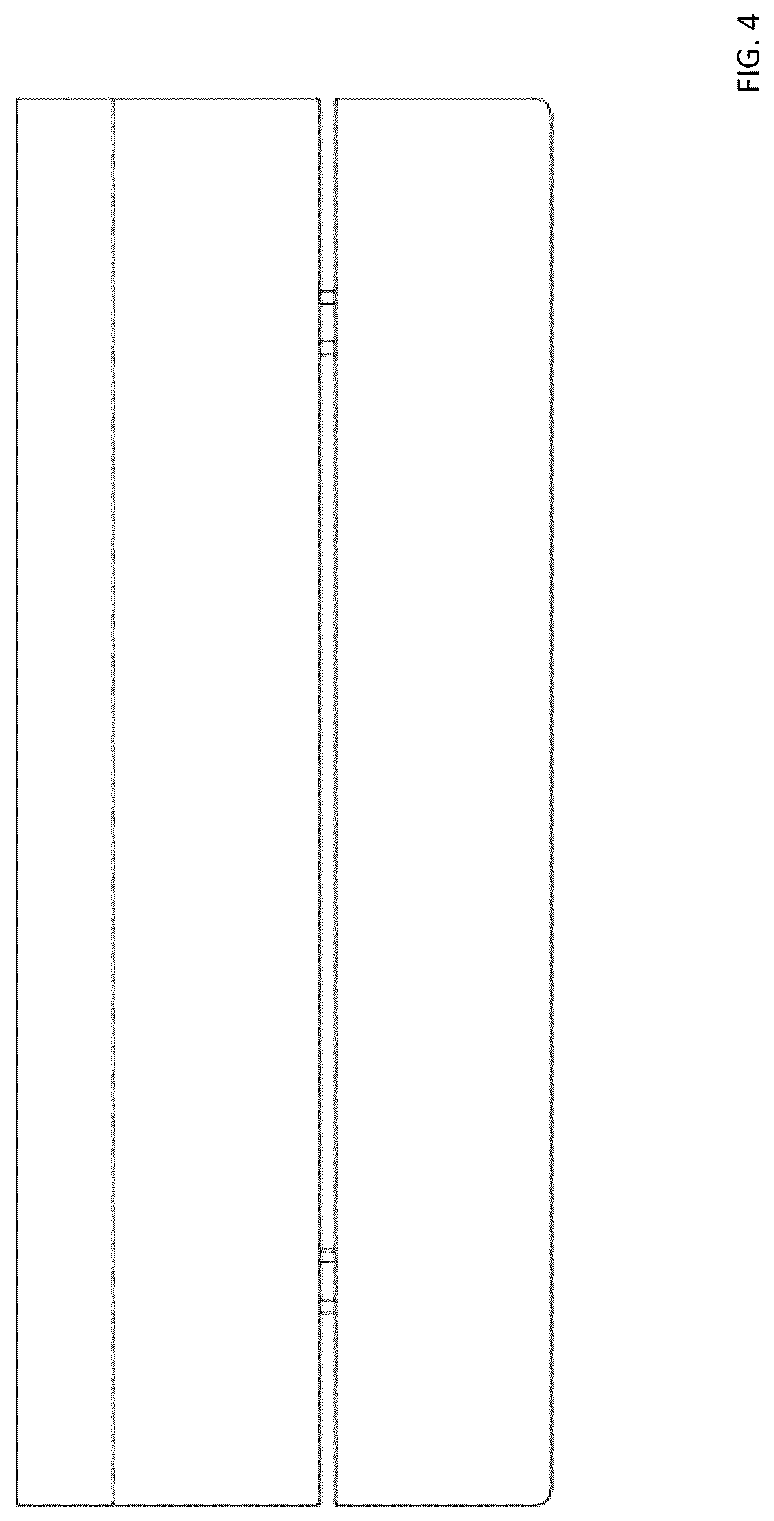 Patent USD1078321 Figure 4 – Bench