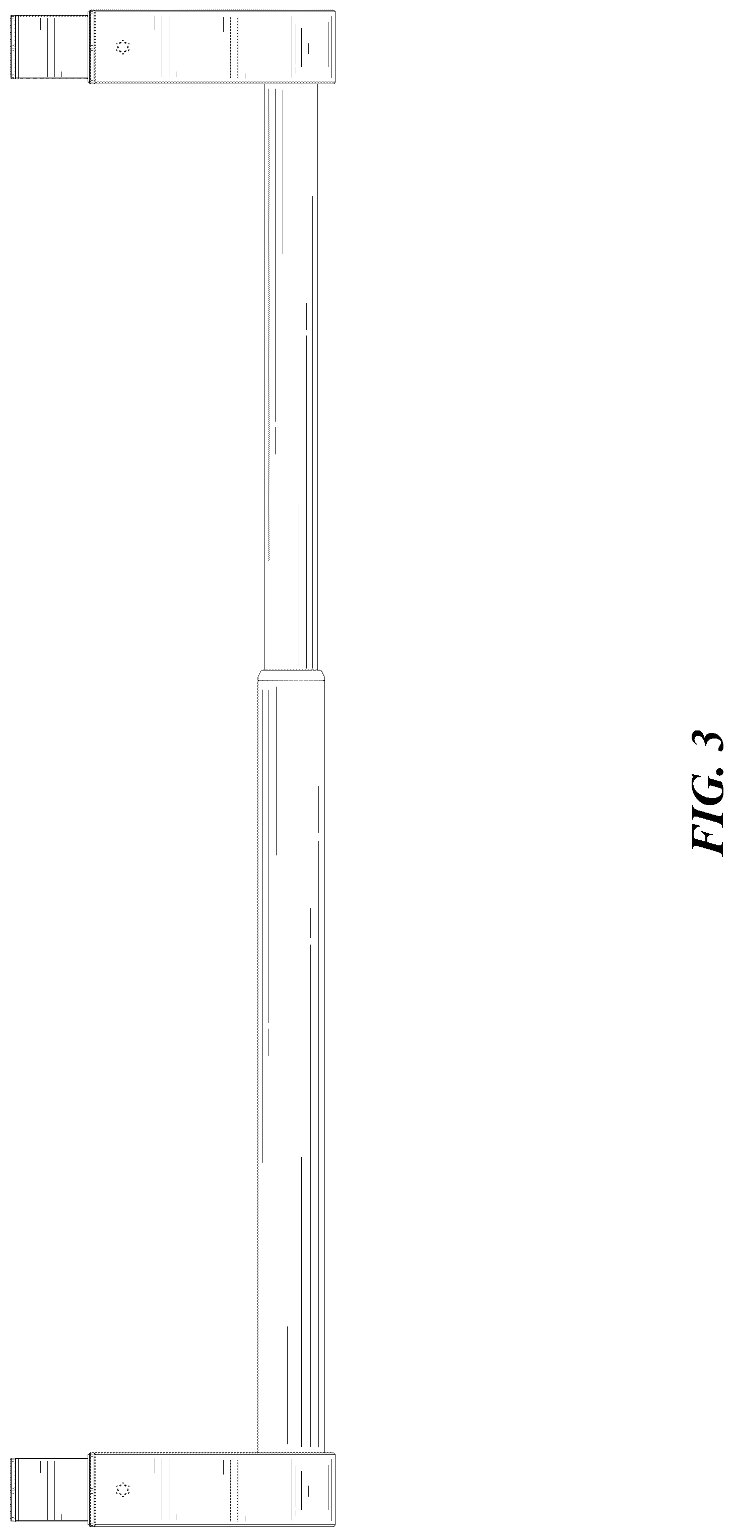 Patent USD1078327 Figure 3 – Towel rack