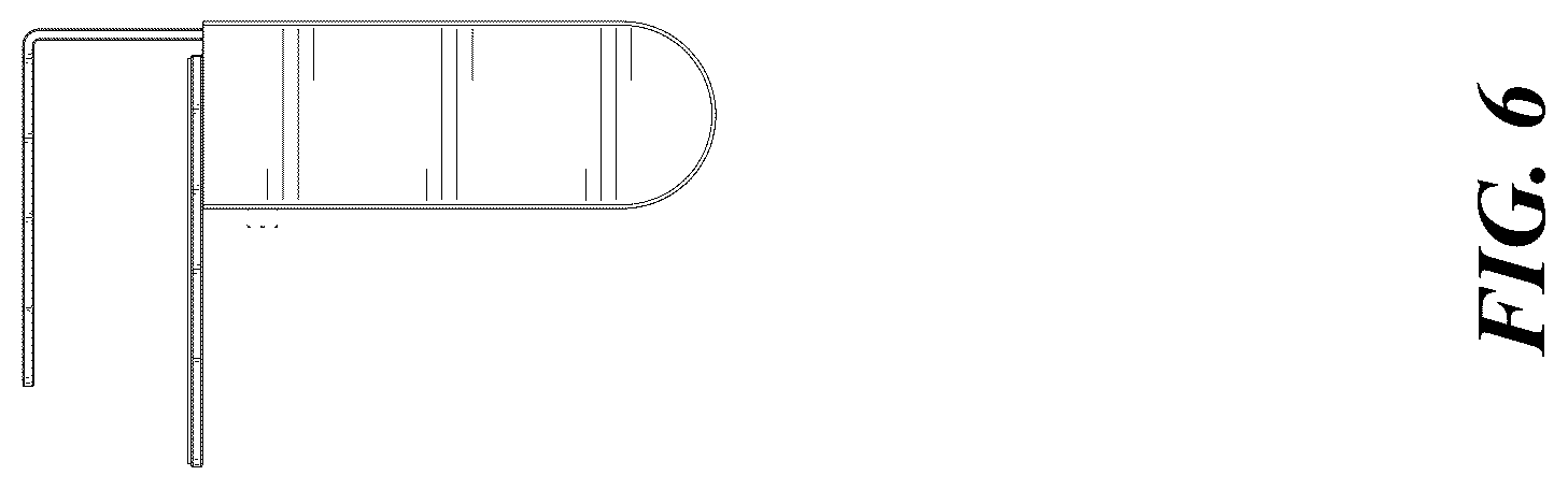 Patent USD1078327 Figure 6 – Towel rack
