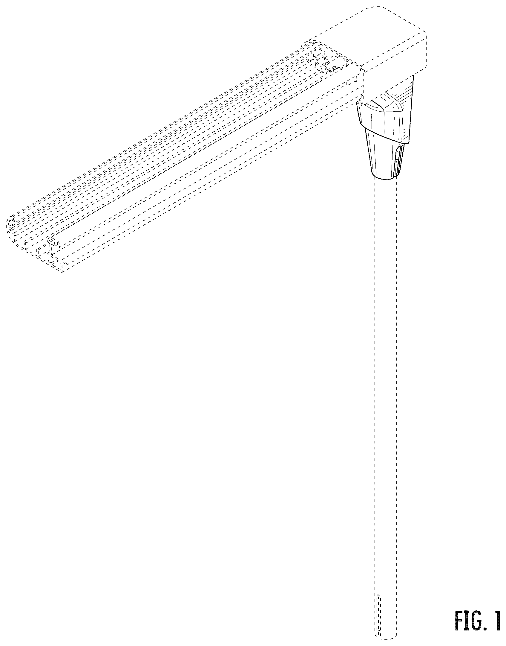 Patent USD1078330 Figure 1 – Boot for use in an architectural-structure covering
