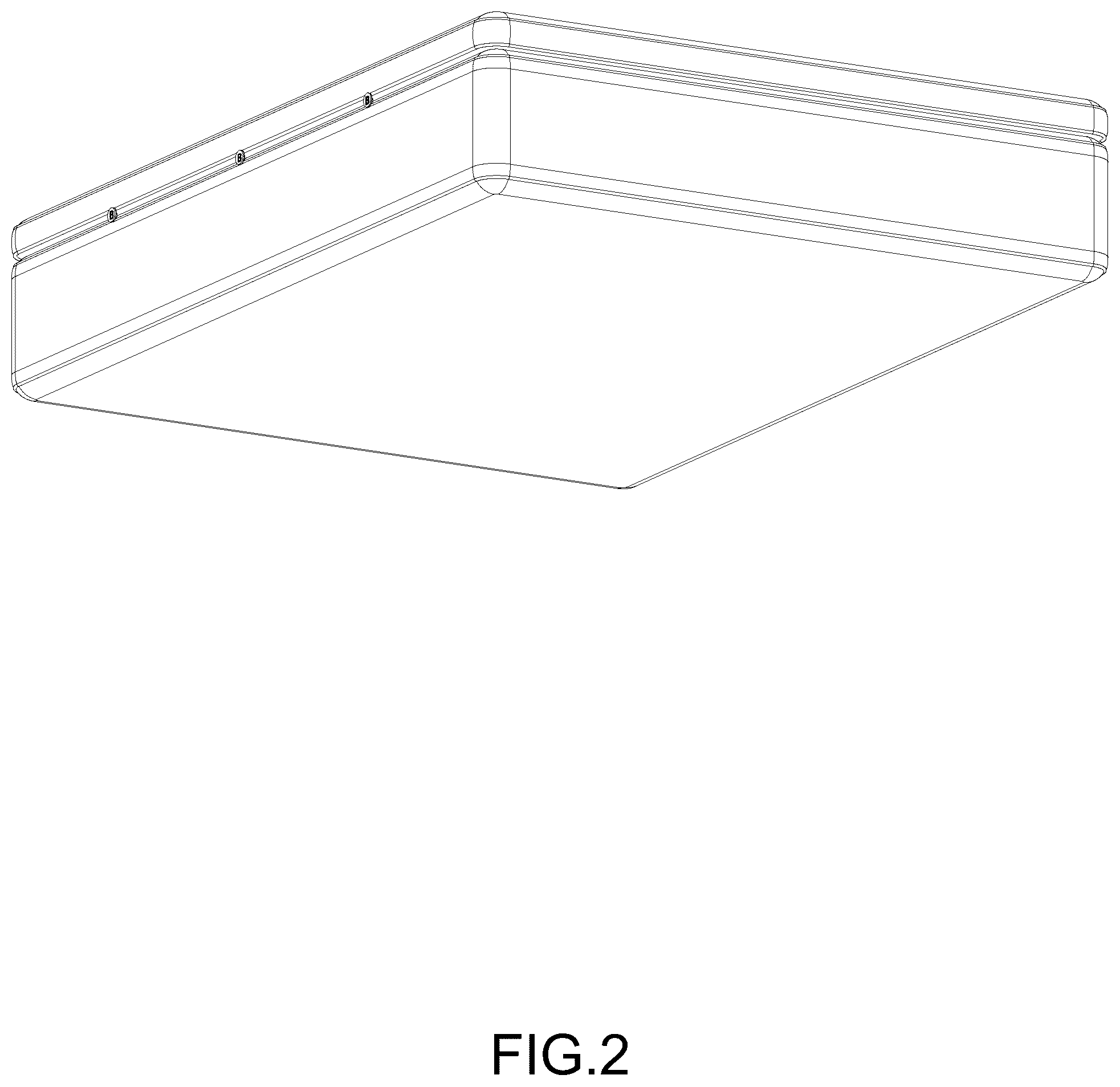 Patent USD1078338 Figure 2 – Mattress