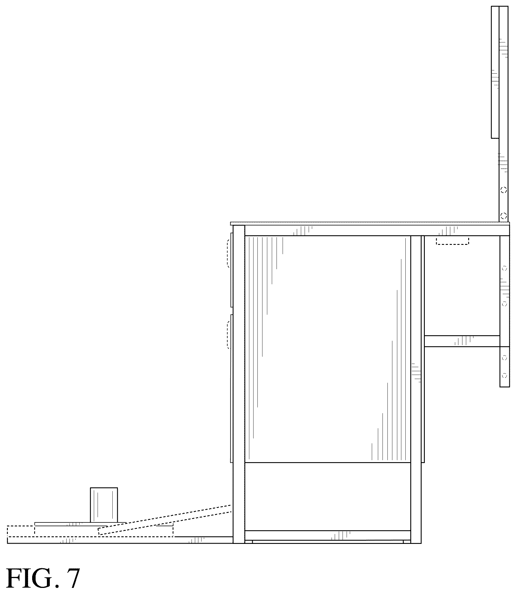 Patent USD1078339 Figure 7 – Desk
