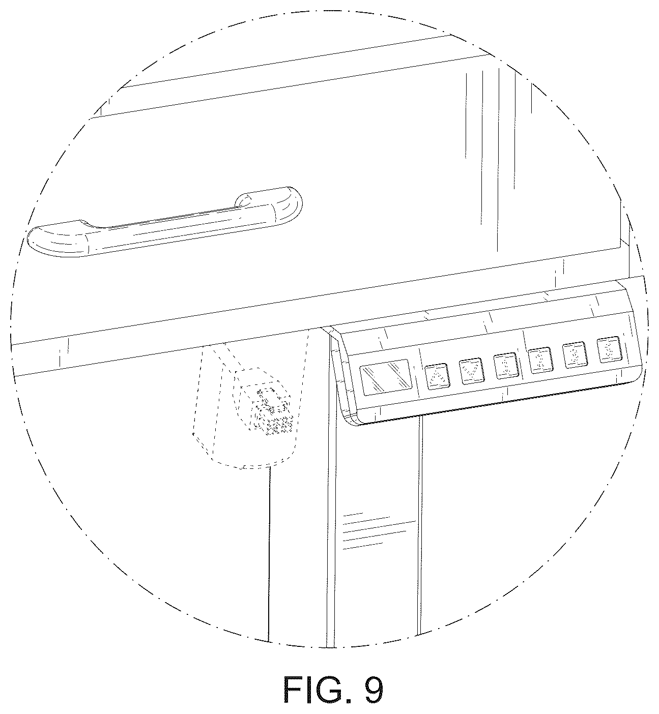 Patent USD1078340 Figure 9 – Height-adjustable desk
