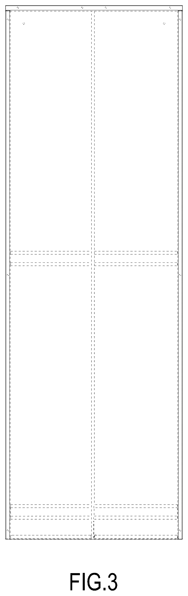 Patent USD1078341 Figure 3 – Book cabinet
