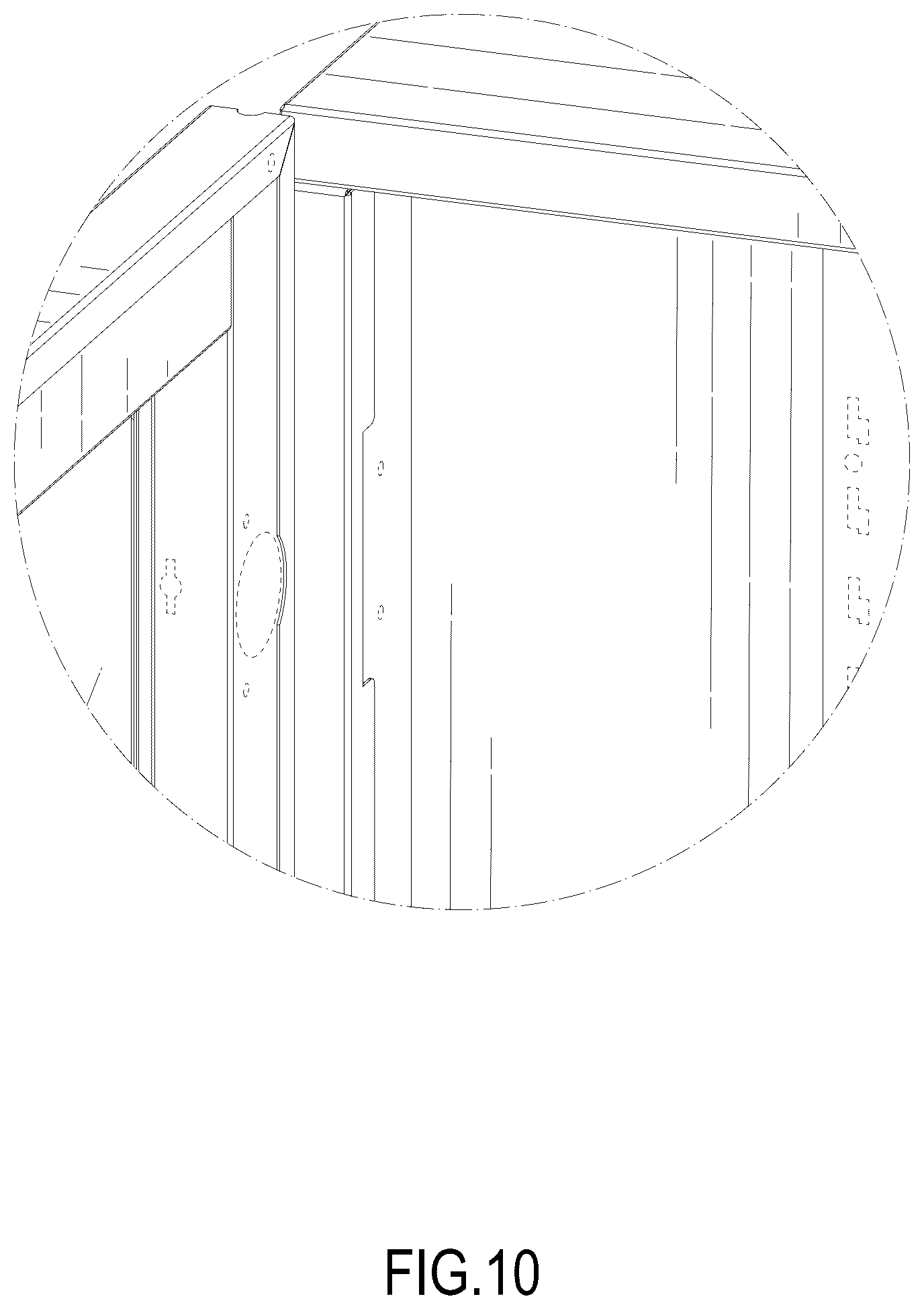 Patent USD1078341 Figure 10 – Book cabinet