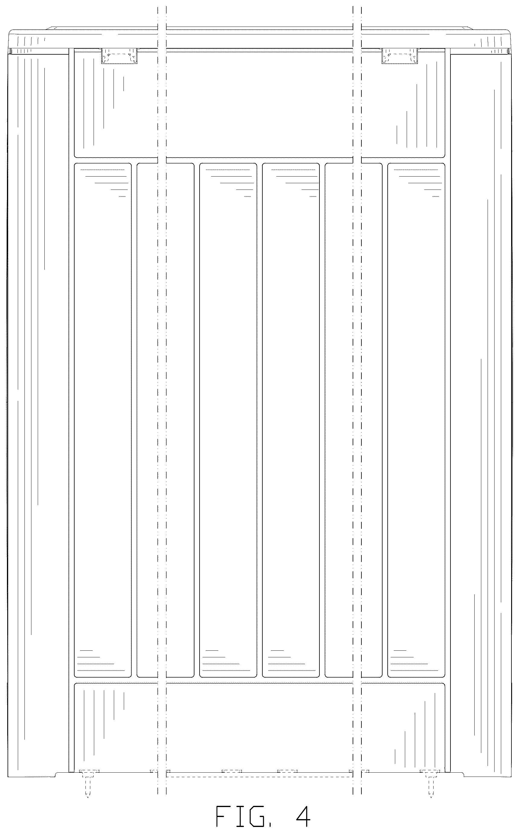Patent USD1078343 Figure 4 – Storage box