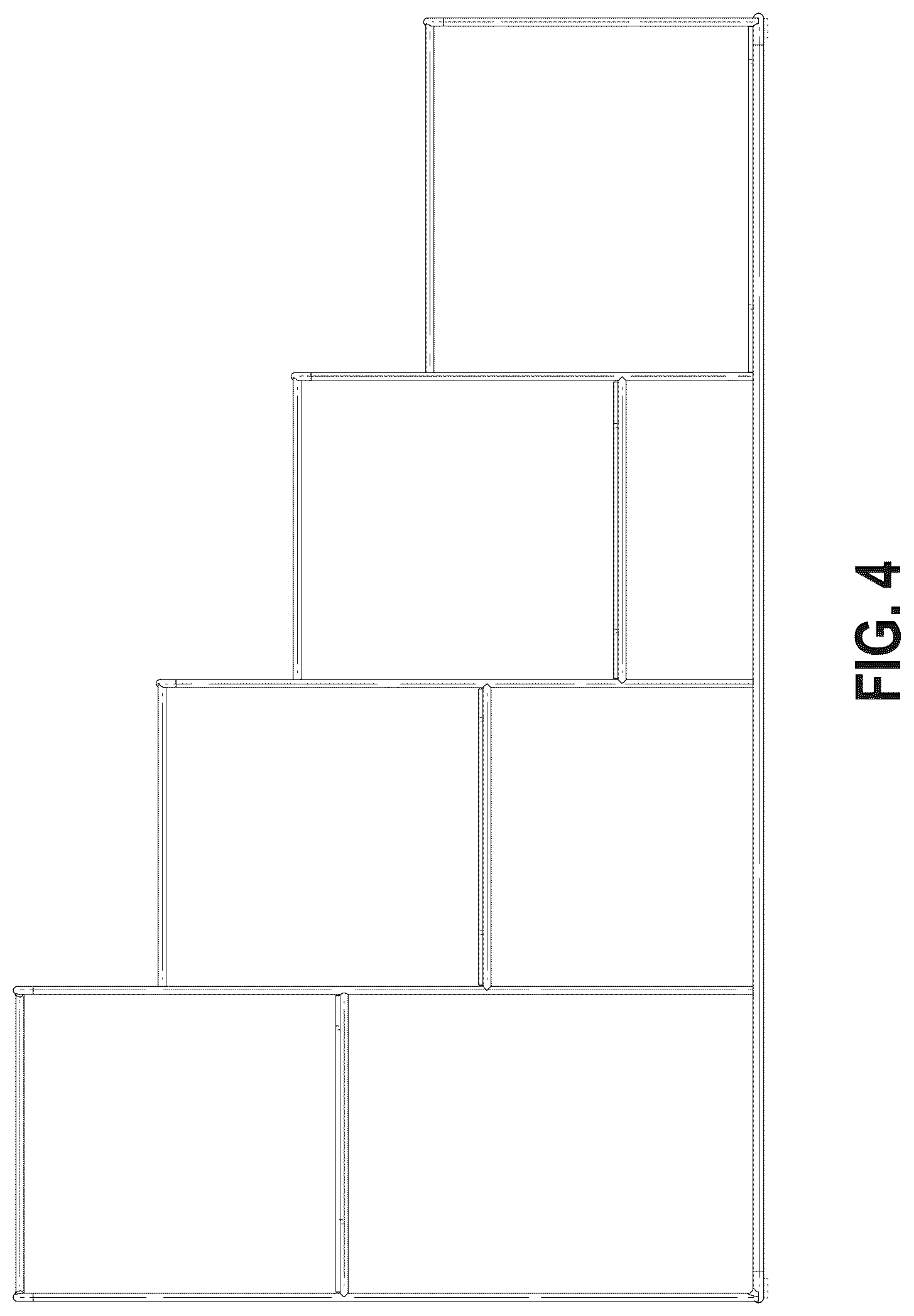 Patent USD1078346 Figure 4 – Storage rack