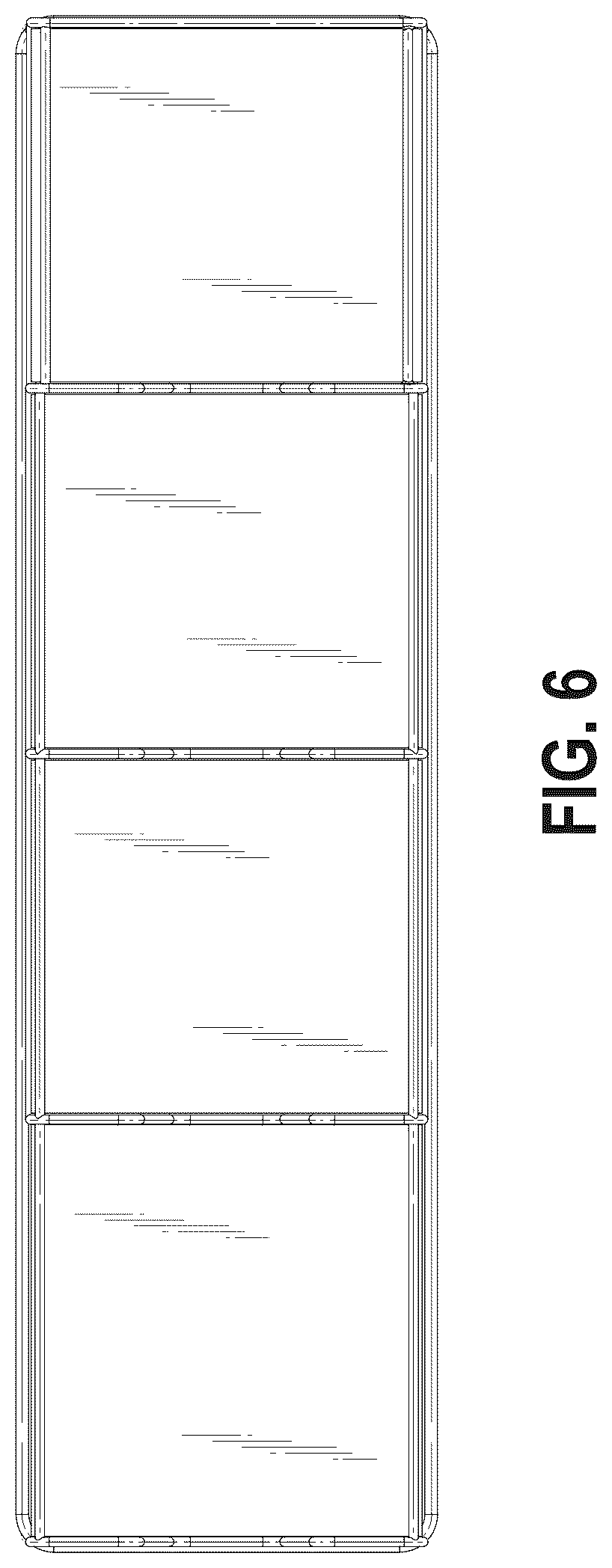 Patent USD1078346 Figure 6 – Storage rack