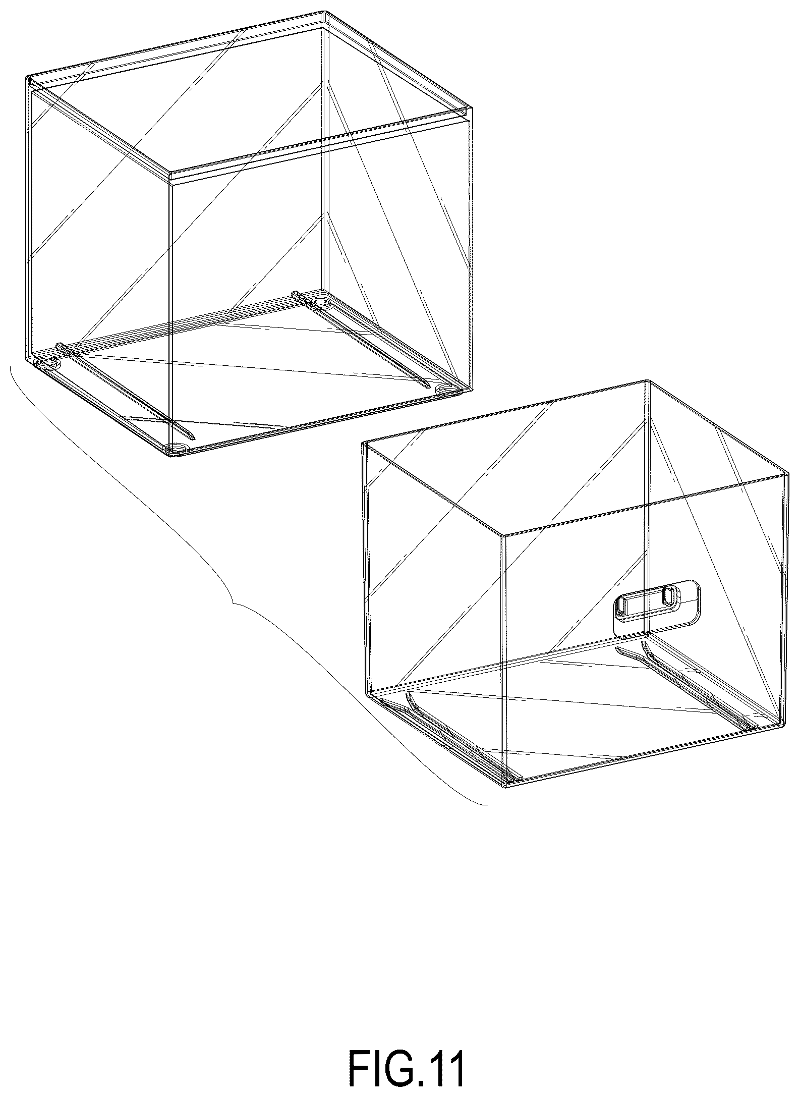 Patent USD1078350 Figure 11 – Drawer unit