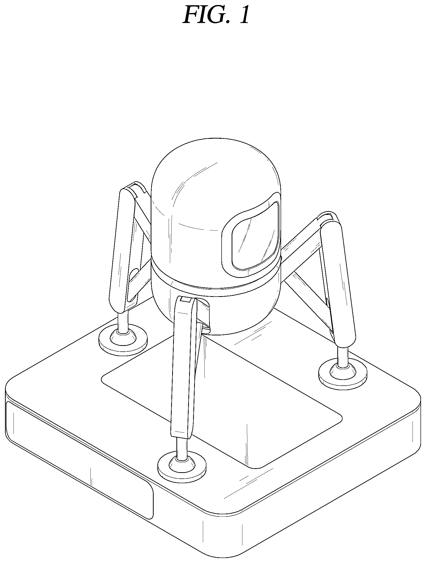 Patent USD1078352 Figure 1 – Coffee machine