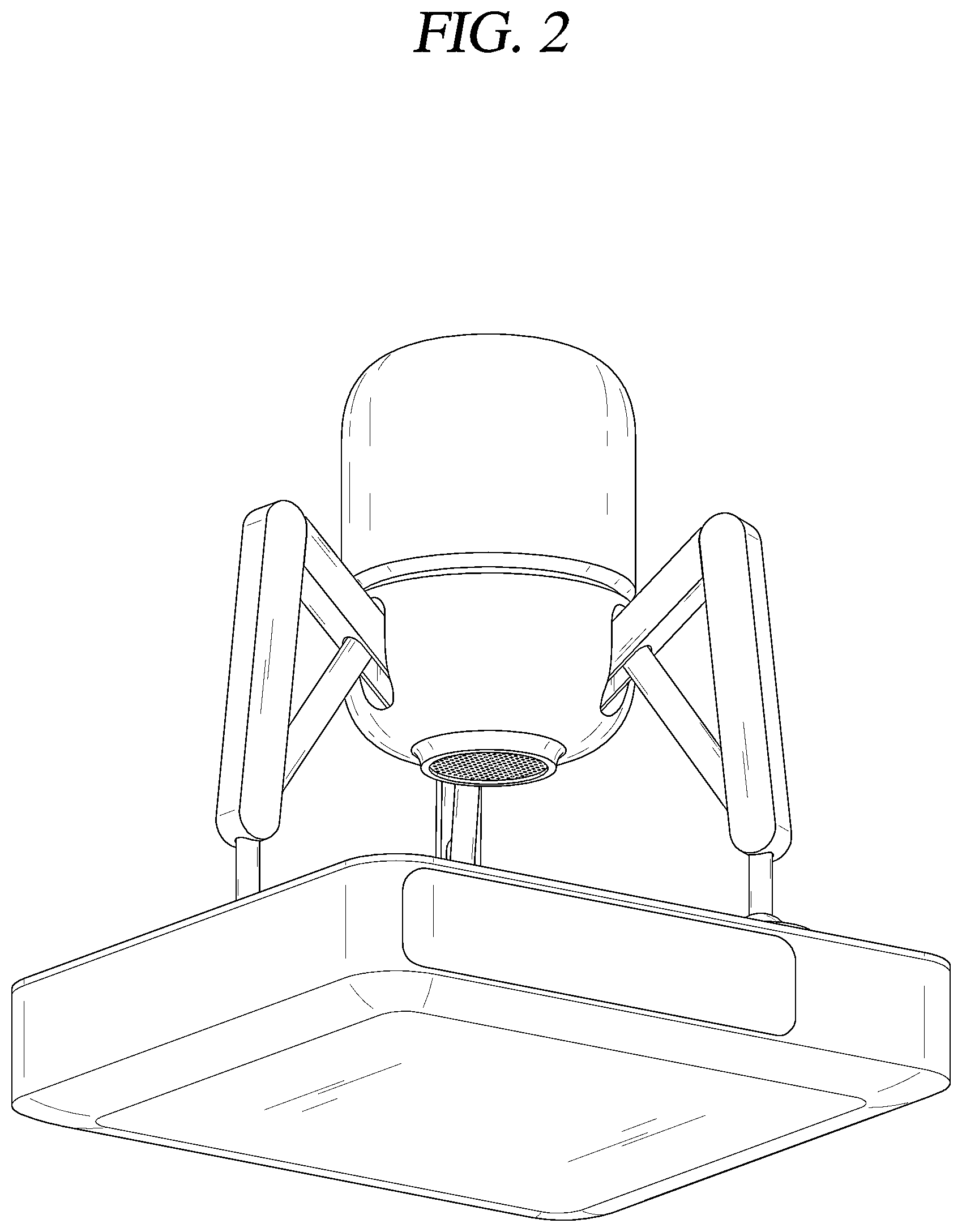 Patent USD1078352 Figure 2 – Coffee machine