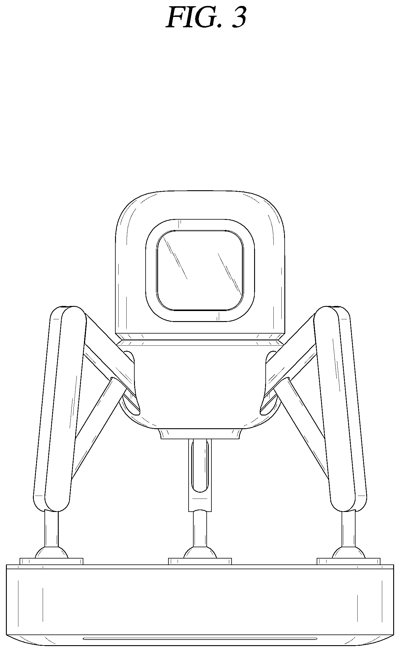 Patent USD1078352 Figure 3 – Coffee machine
