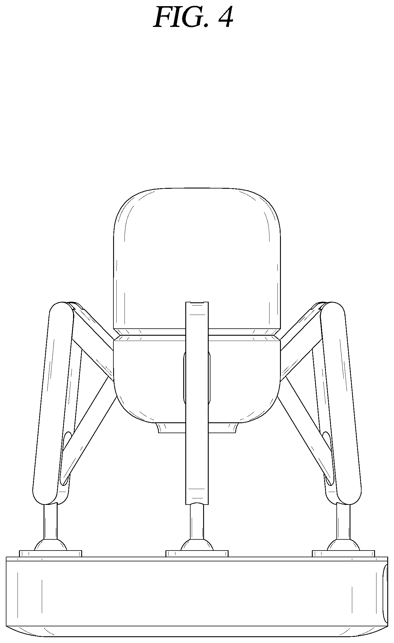 Patent USD1078352 Figure 4 – Coffee machine