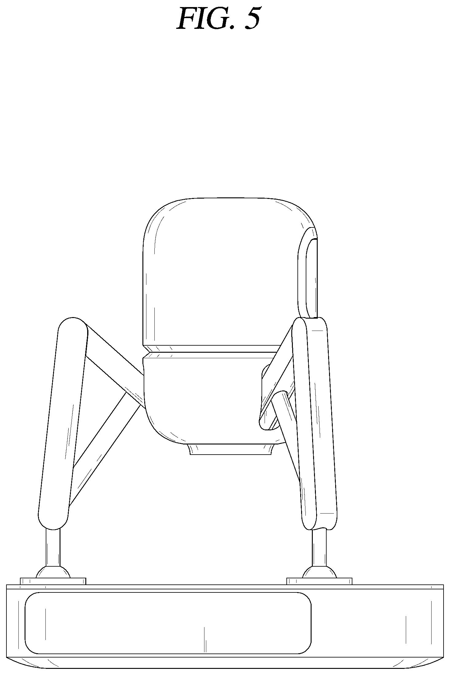 Patent USD1078352 Figure 5 – Coffee machine