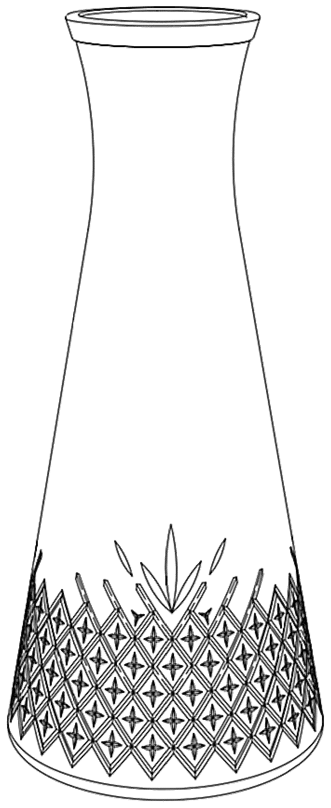 Patent USD1078353 Figure 1 – Carafe