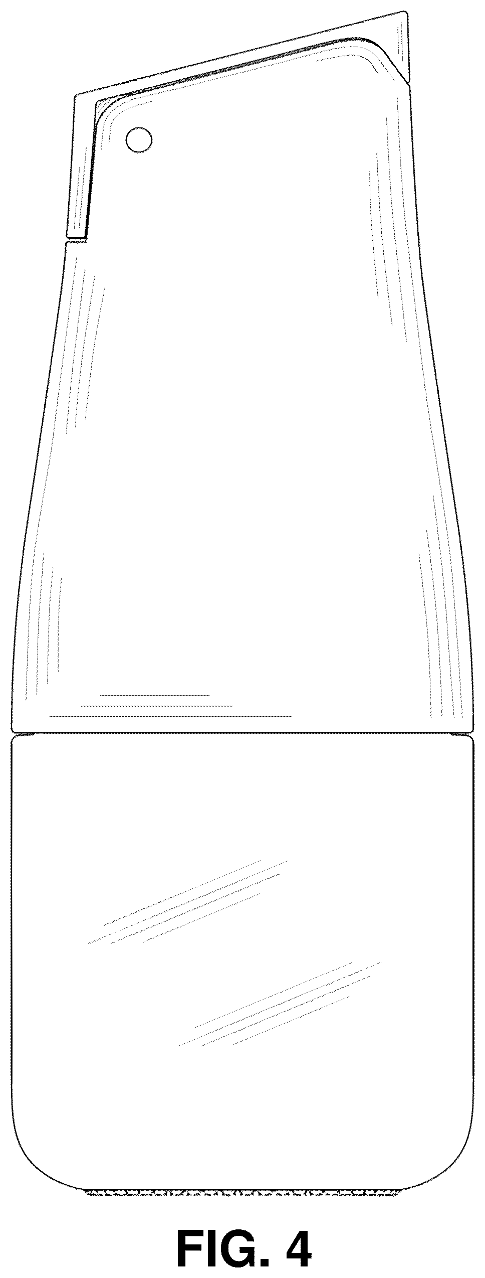 Patent USD1078357 Figure 4 – Liquid container