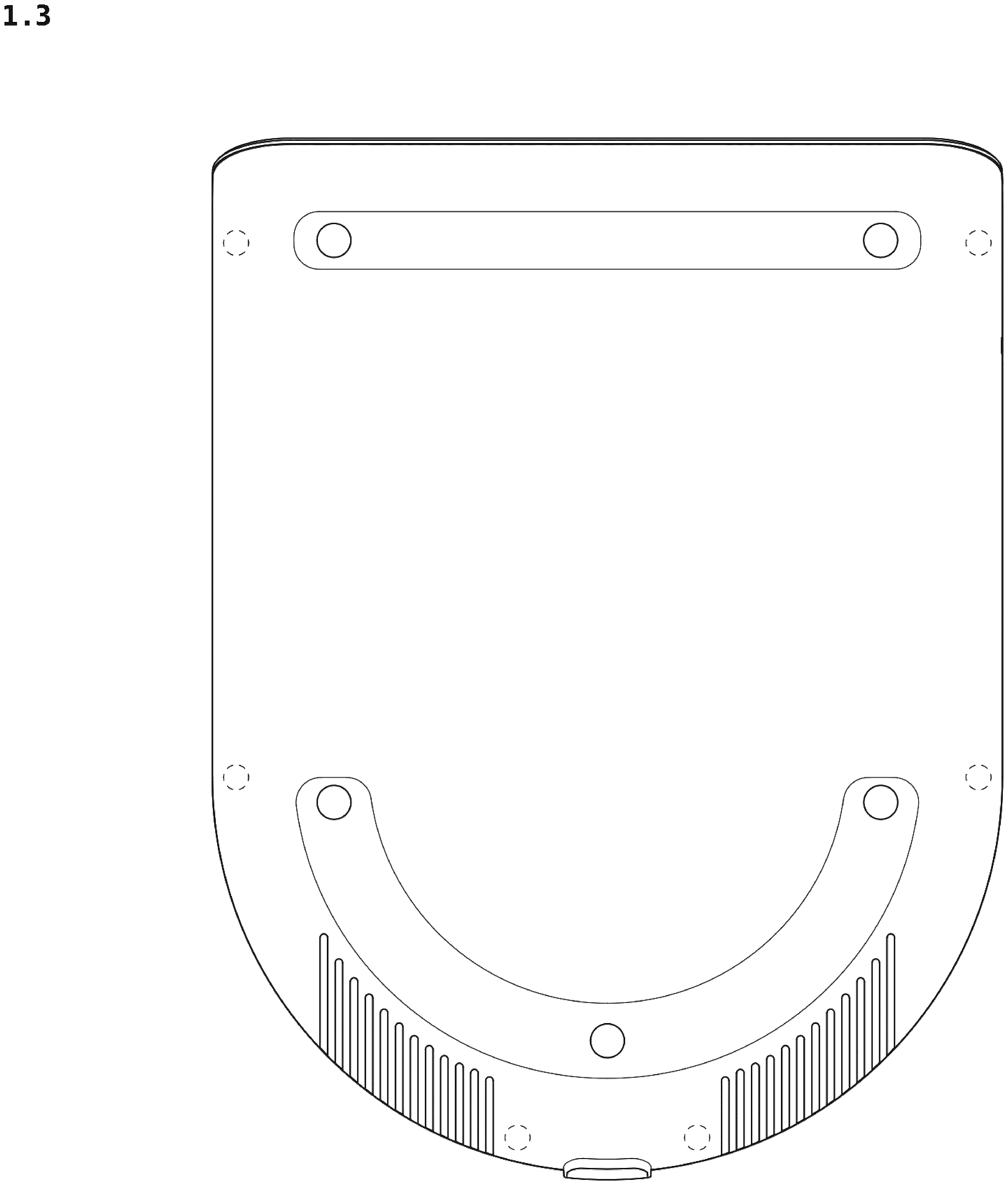 Patent USD1078365 Figure 3 – Induction cooker