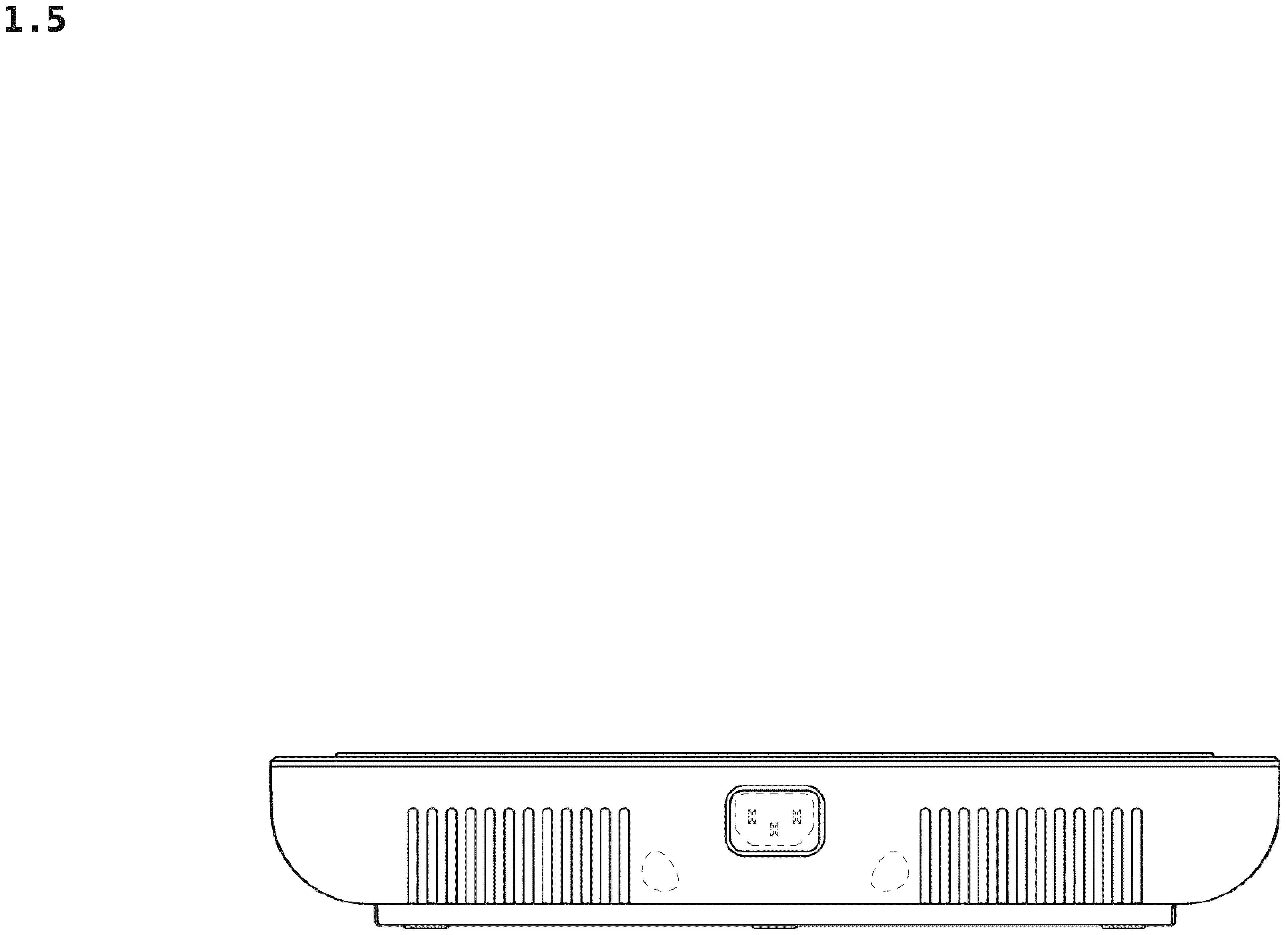 Patent USD1078365 Figure 5 – Induction cooker