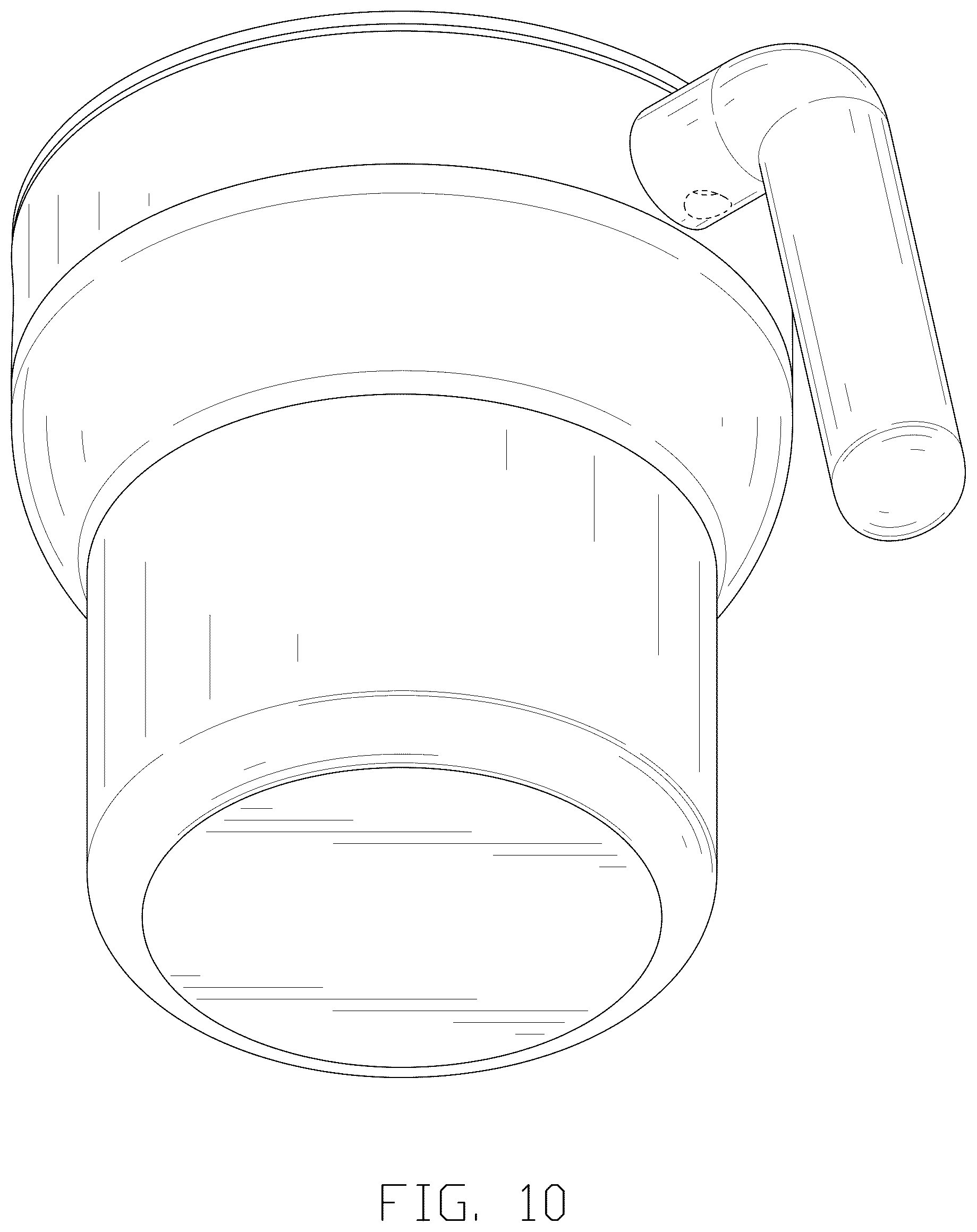 Patent USD1078366 Figure 10 – Milk frother