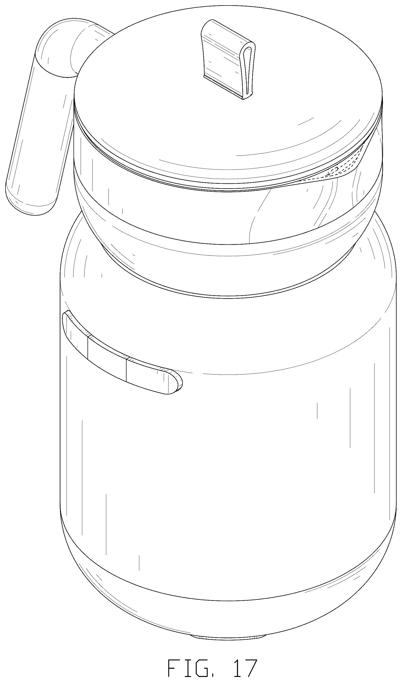 Patent USD1078366 Figure 17 – Milk frother