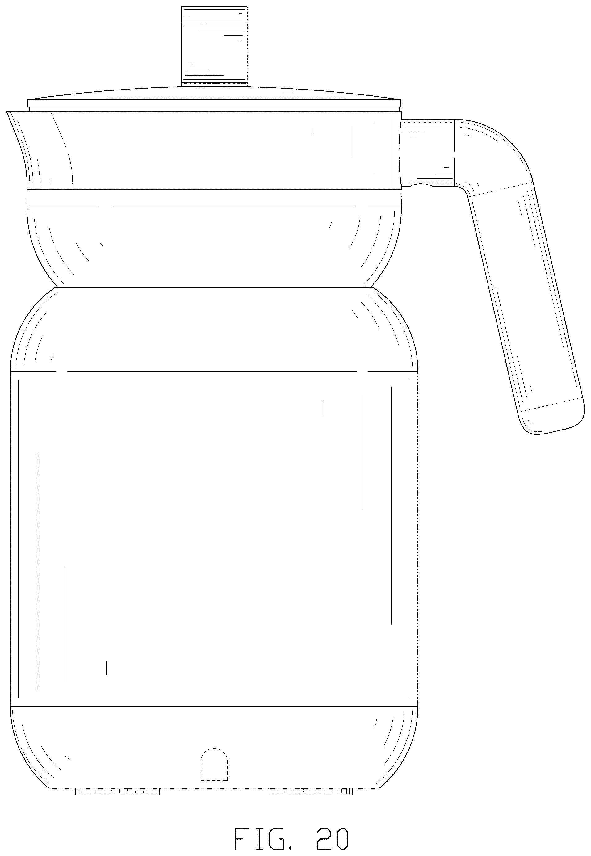 Patent USD1078366 Figure 20 – Milk frother