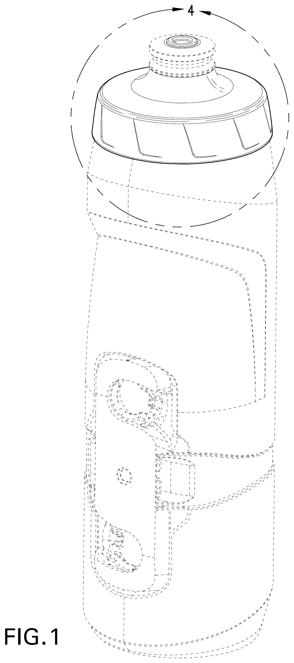 Patent USD1078371 Figure 1 – Bottle cap