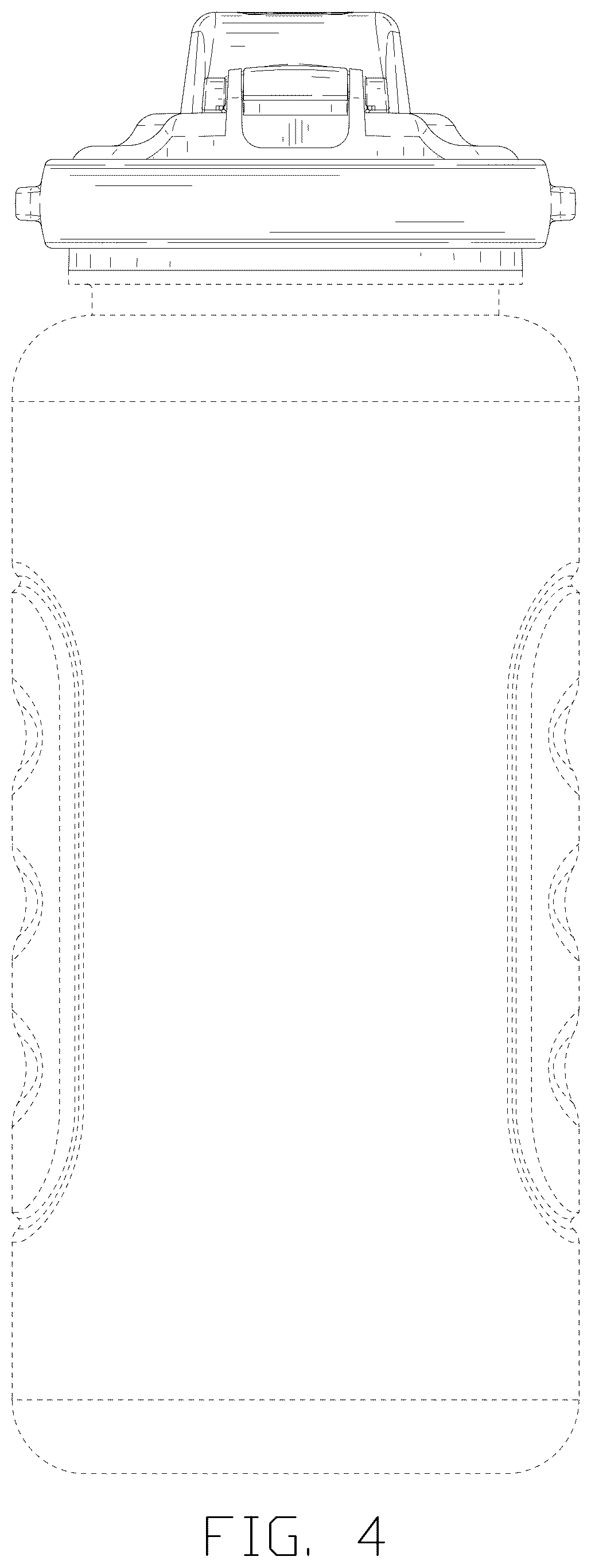 Patent USD1078372 Figure 4 – Bottle lid