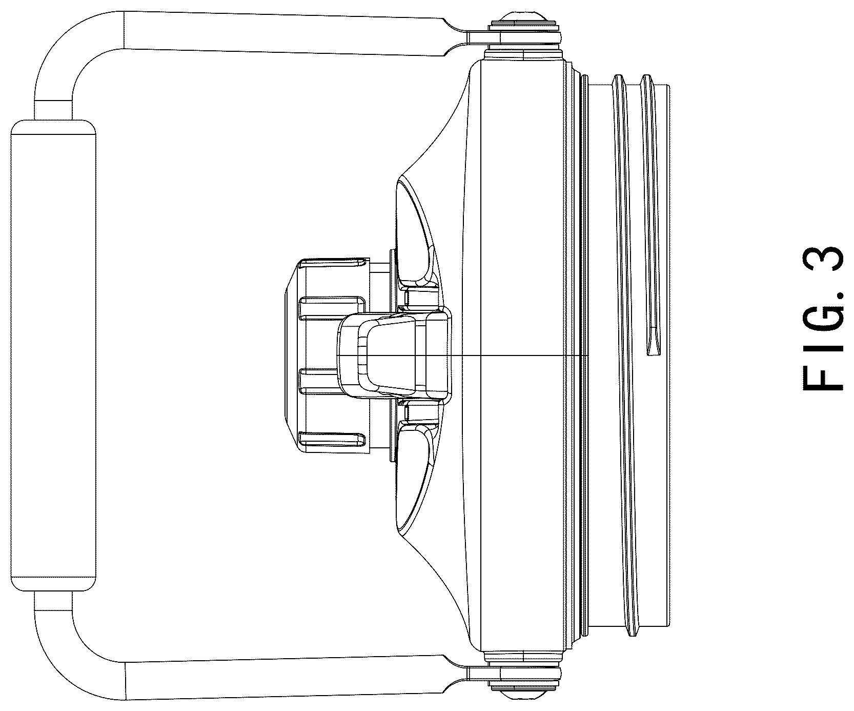 Patent USD1078373 Figure 3 – Beverage container cover