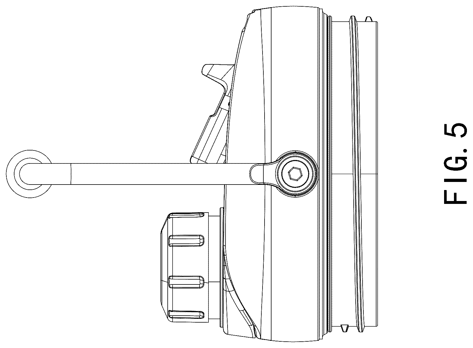 Patent USD1078373 Figure 5 – Beverage container cover