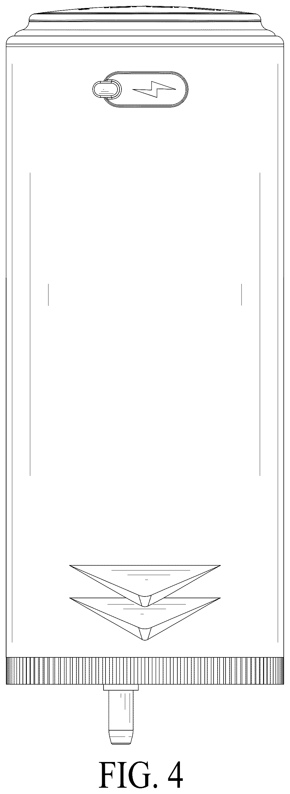 Patent USD1078375 Figure 4 – Wine dispenser