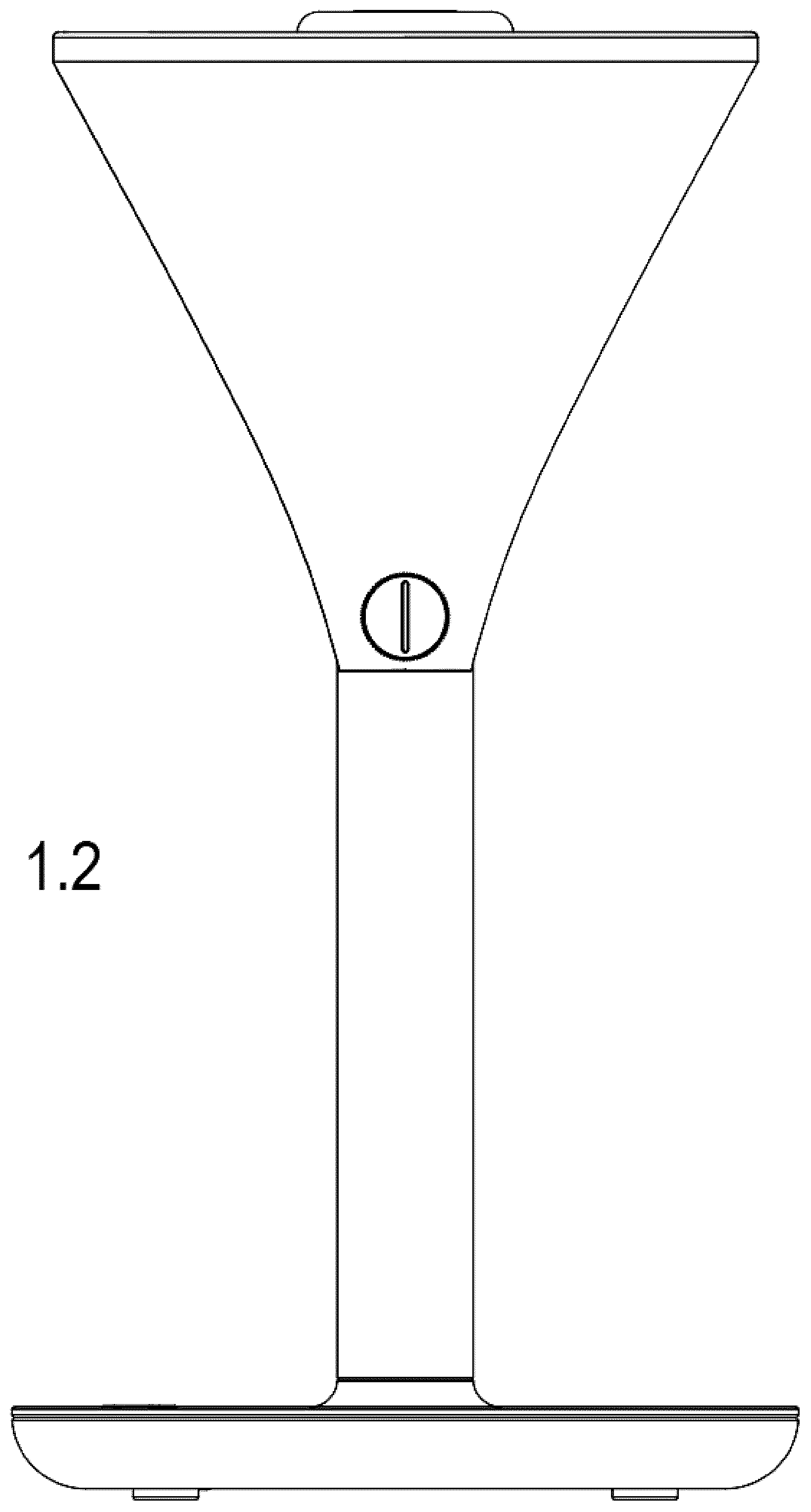 Patent USD1078376 Figure 2 – Coffee maker