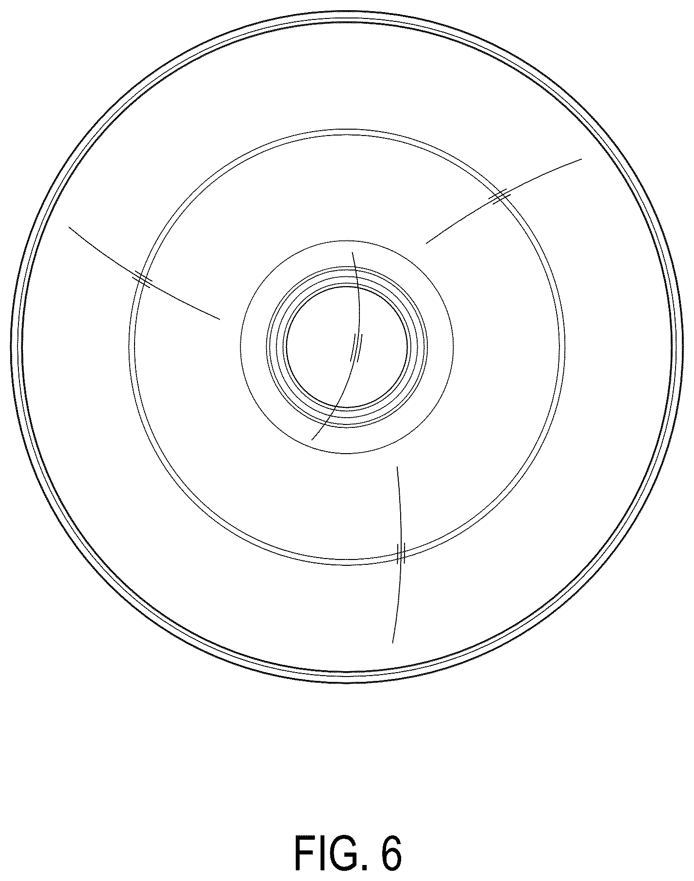 Patent USD1078380 Figure 6 – Drinking glass